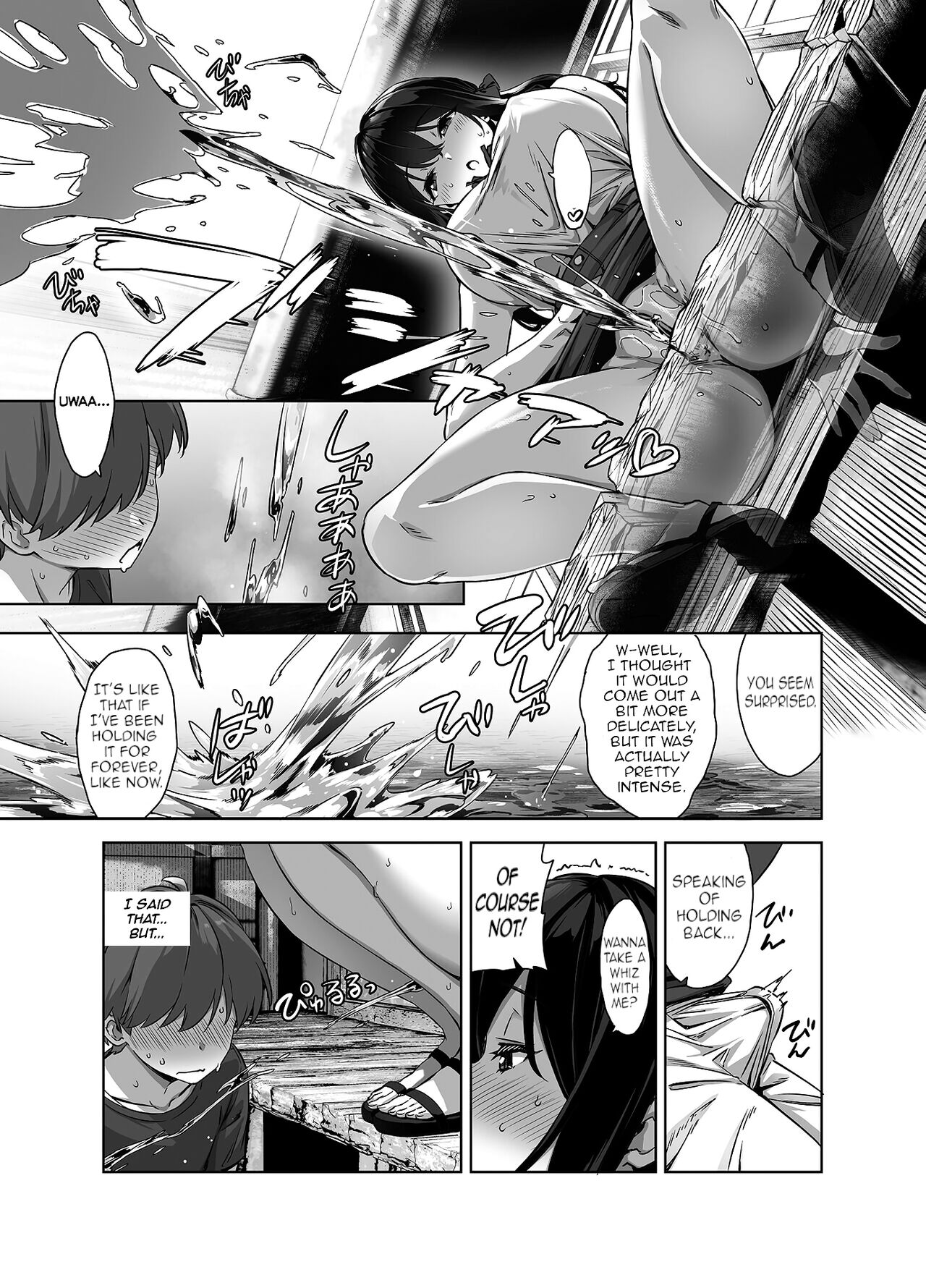 [Σ-Arts (Mikemono Yuu)]Natsu to Inaka to Yuuwaku shite kuru Dekkai Oshiego[English] [AI Rewrite] [Decensored] [Digital] Page 35