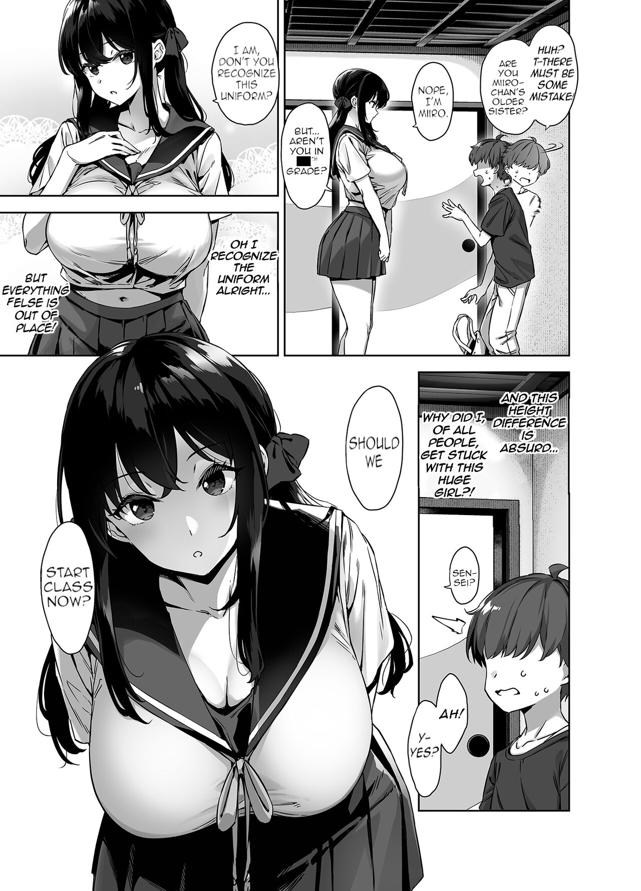 [Σ-Arts (Mikemono Yuu)]Natsu to Inaka to Yuuwaku shite kuru Dekkai Oshiego[English] [AI Rewrite] [Decensored] [Digital] Page 7
