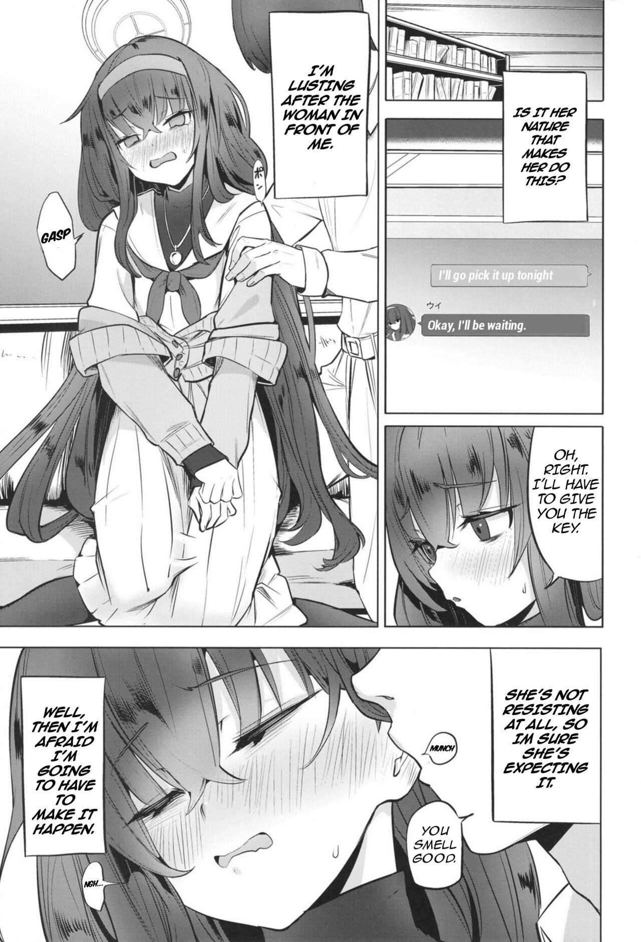 (C103) [Bannoutumayoujiire (Bitou)]I miss you(Blue Archive) [English] [rennds] Page 9