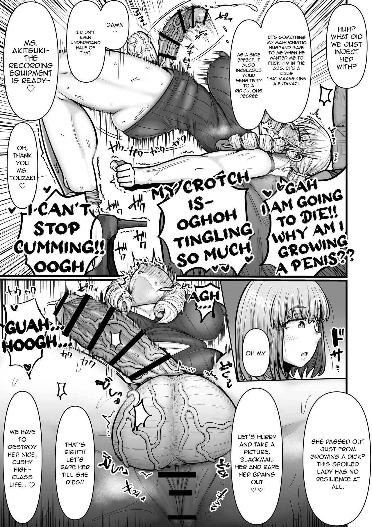 [Ebi no Implant (Shrimp Cake)](New Futanari Ojou-sama Tenant Just Moved In)Suburban Mansion Looking For Tenants[Fully Equipped With Futanari Meat Toilet] {EL JEFE Hentai Truck} Page 13