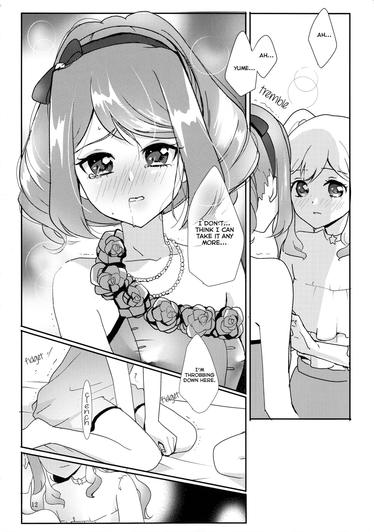 (Geinoujin wa Card ga Inochi! 13) [Furanki (NOTO)]Anata ga Dress o Matottara | When you put on the dress(Aikatsu Stars!) [English] [Lazy Lily] Page 13