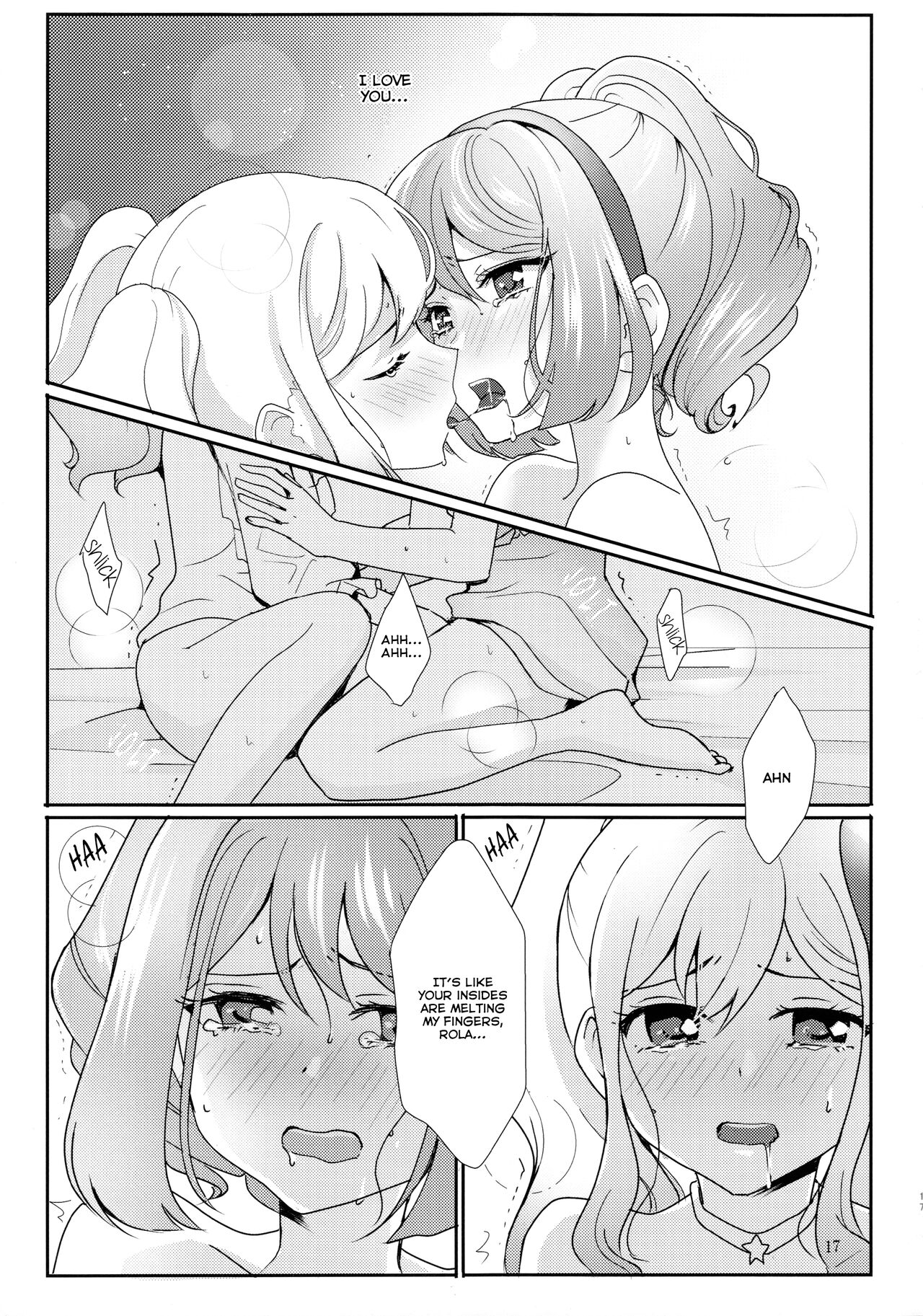 (Geinoujin wa Card ga Inochi! 13) [Furanki (NOTO)]Anata ga Dress o Matottara | When you put on the dress(Aikatsu Stars!) [English] [Lazy Lily] Page 18