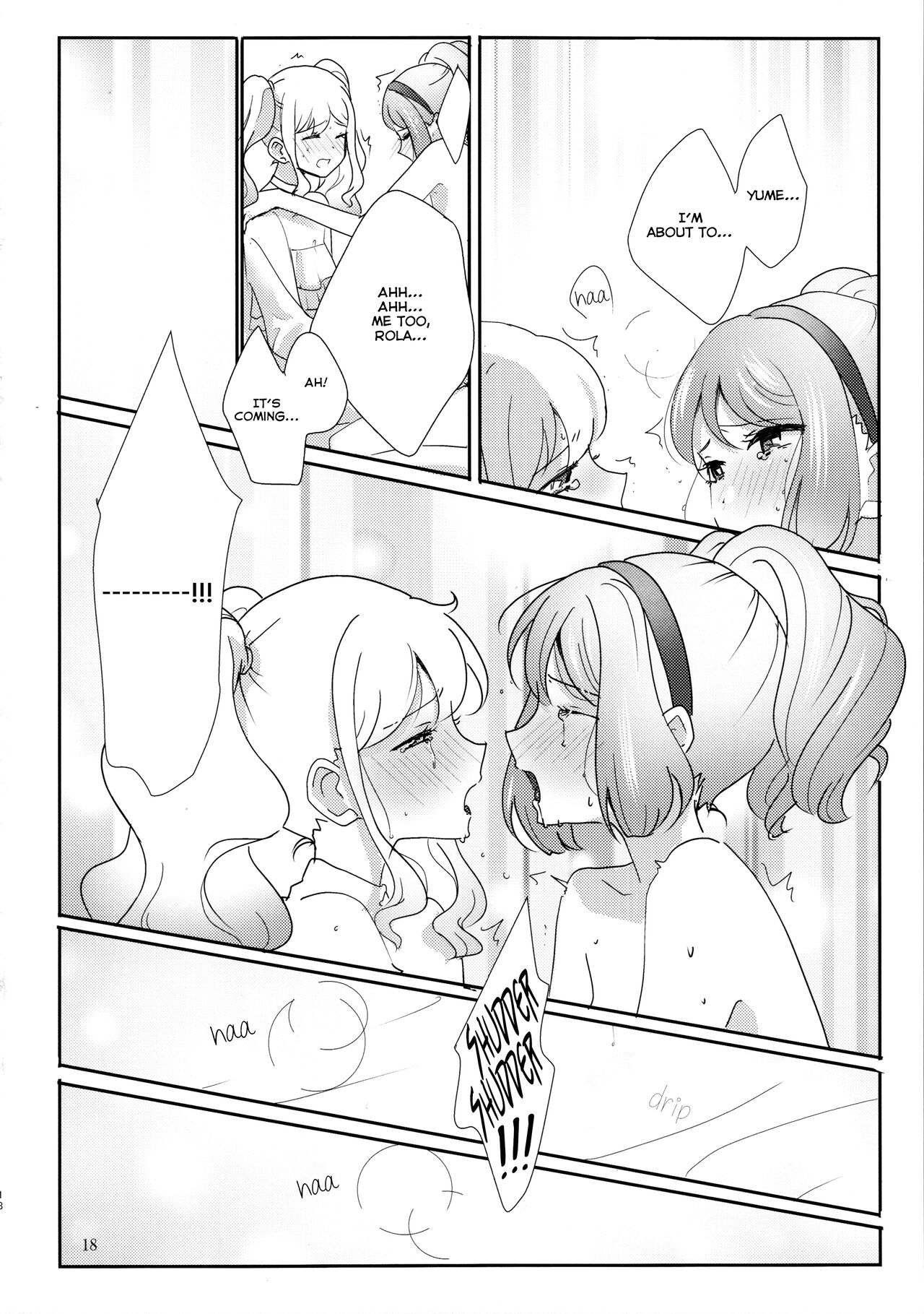 (Geinoujin wa Card ga Inochi! 13) [Furanki (NOTO)]Anata ga Dress o Matottara | When you put on the dress(Aikatsu Stars!) [English] [Lazy Lily] Page 19