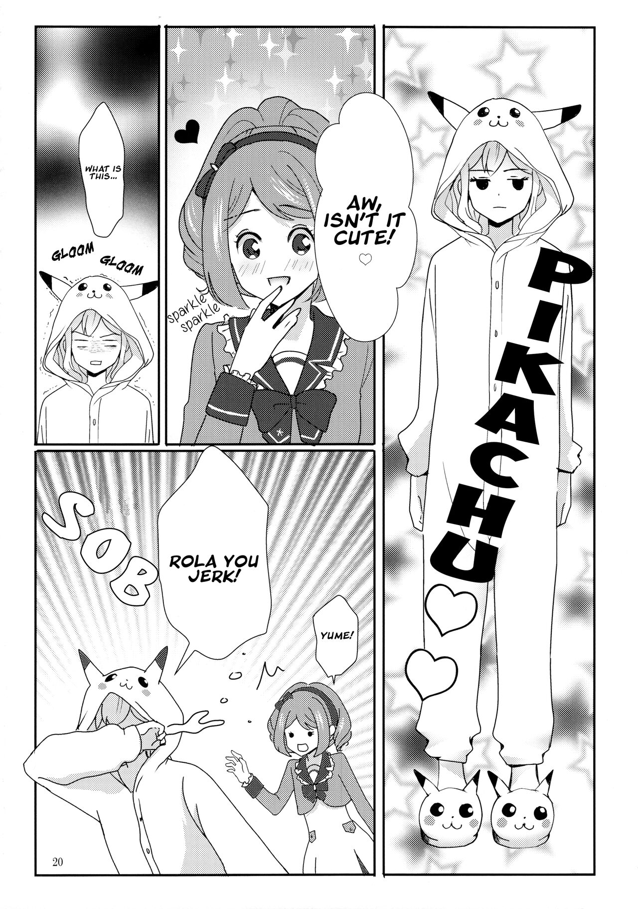 (Geinoujin wa Card ga Inochi! 13) [Furanki (NOTO)]Anata ga Dress o Matottara | When you put on the dress(Aikatsu Stars!) [English] [Lazy Lily] Page 21