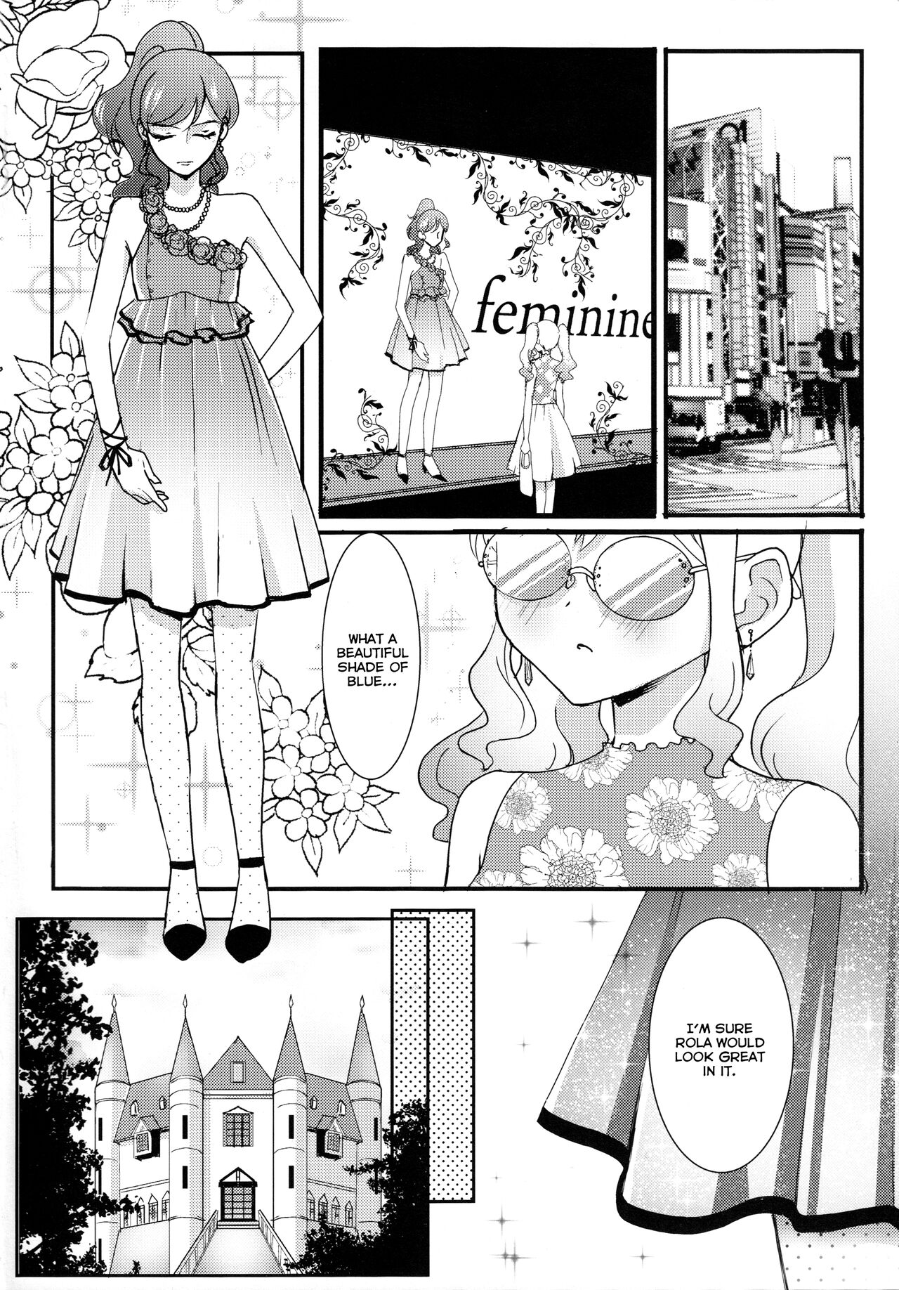 (Geinoujin wa Card ga Inochi! 13) [Furanki (NOTO)]Anata ga Dress o Matottara | When you put on the dress(Aikatsu Stars!) [English] [Lazy Lily] Page 3