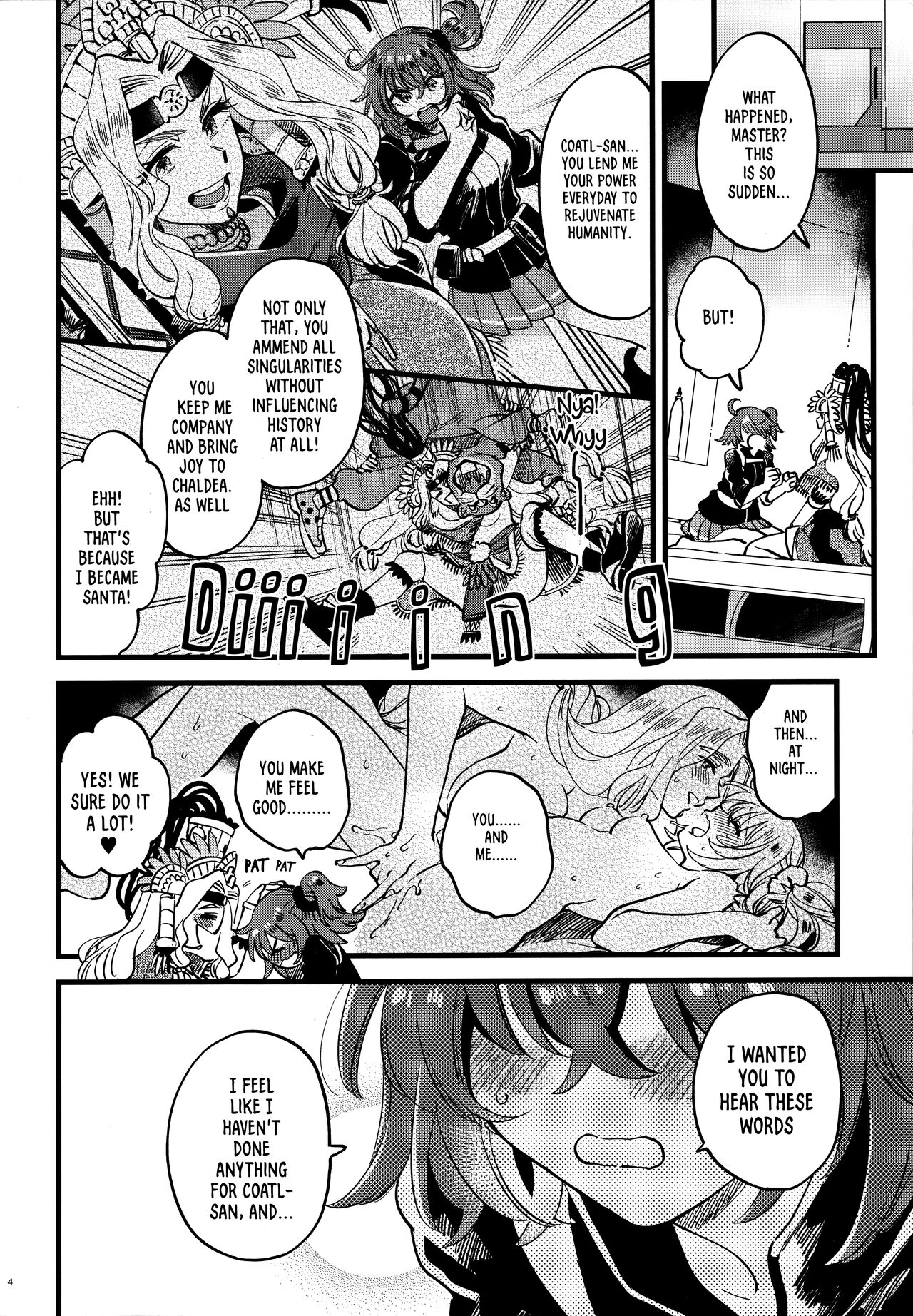 (HaruCC26) [Sonotaozey (Yukataro)]Kyou wa Watashi ga Suru tte Itta no ni!(Fate Grand Order) (English) [Decensored] (RookieDreams) Page 3
