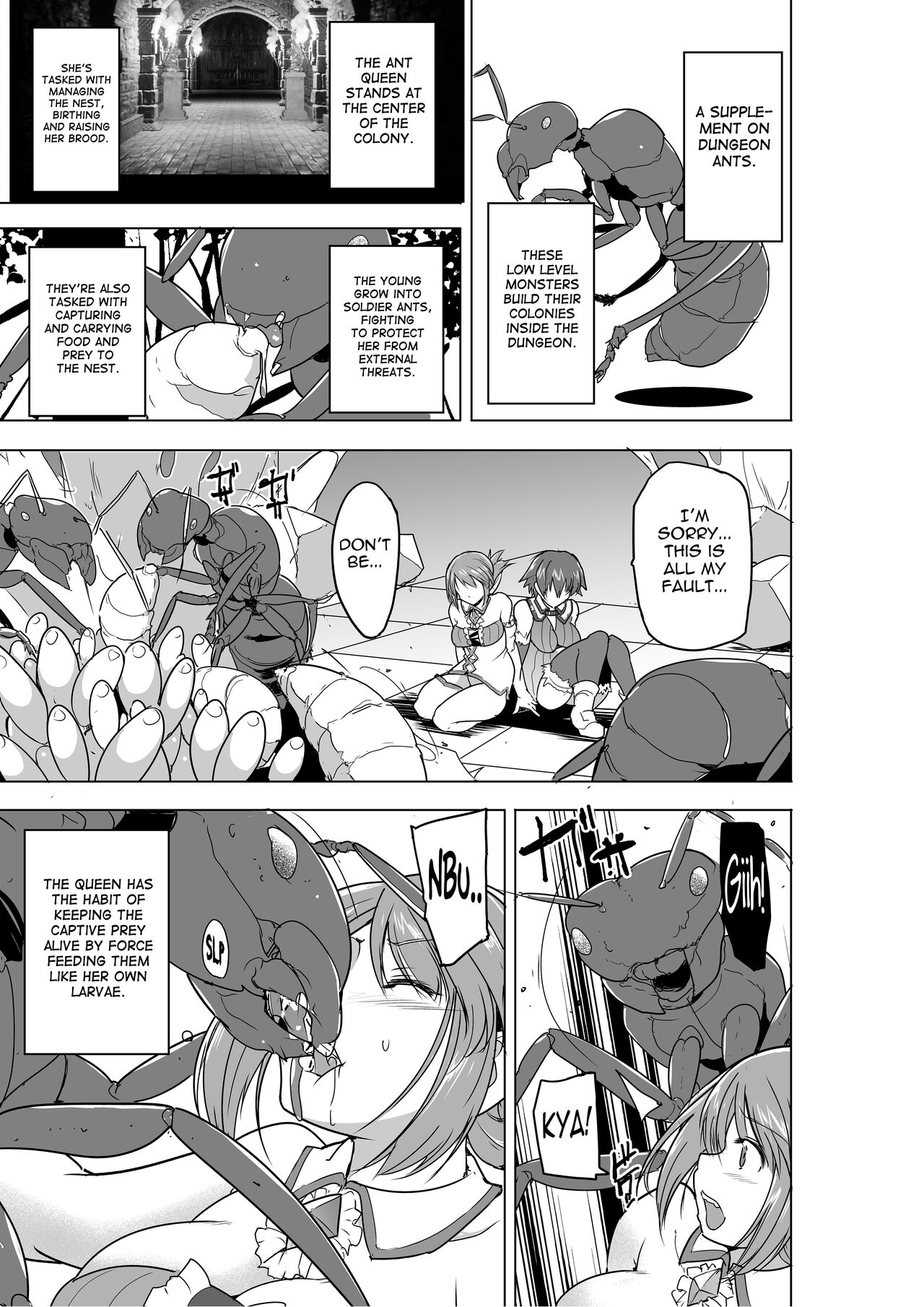 [Tiba-Santi (Misuke)]Dungeon Travelers - Futari no Himegoto BADend | Their Secret - Bad End(ToHeart2 Dungeon Travelers) [English]  [Blue Axolotl Editions] [Decensored] Page 7