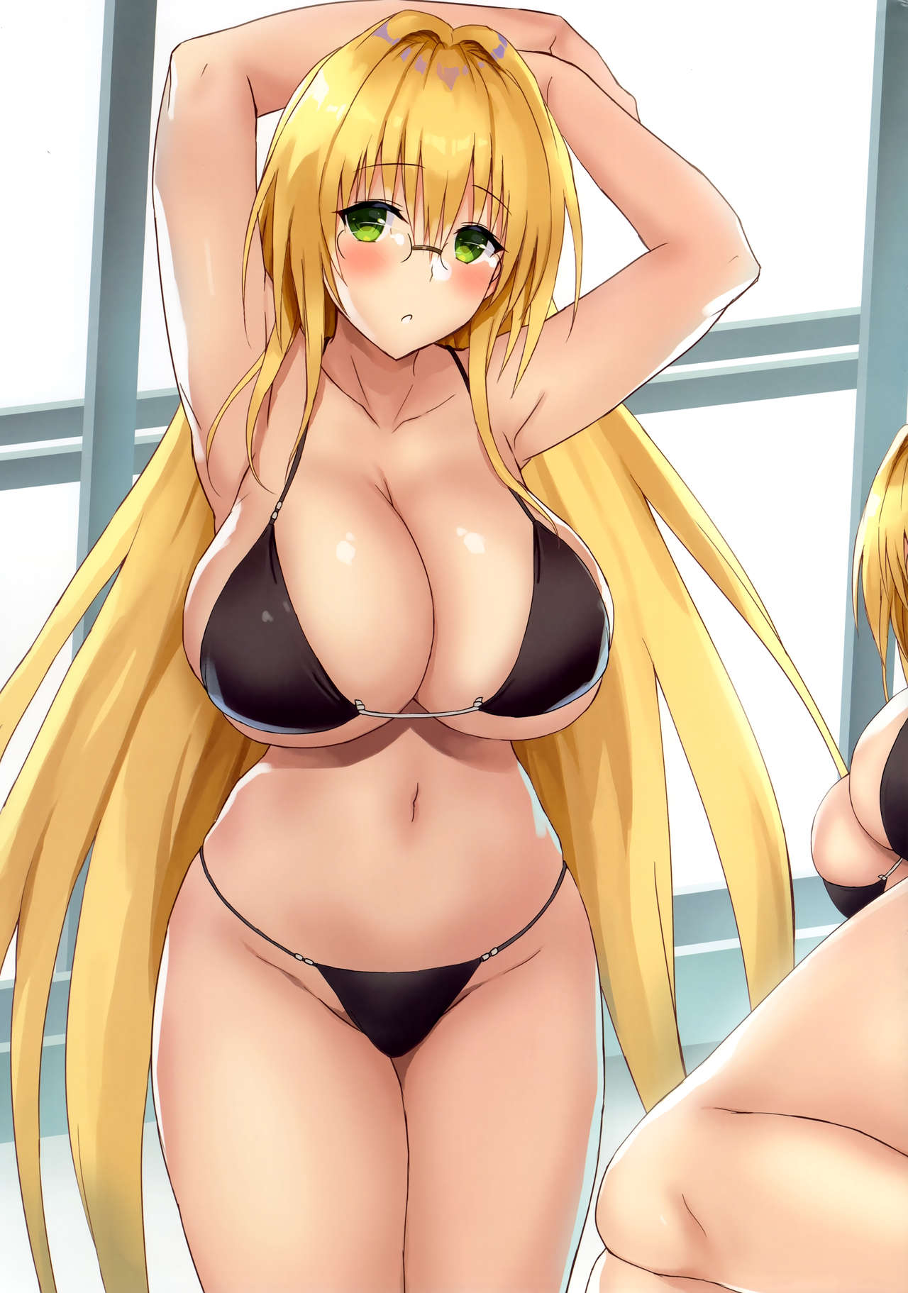 (C96) [Shibayukiya (Shibayuki)]Megane Kyonyuu ga Suki! | Love Girls with Glasses and Huge Breasts!(To LOVE-Ru, IS <Infinite Stratos>, Queen's Blade) [English] [animefan71109] Page 13
