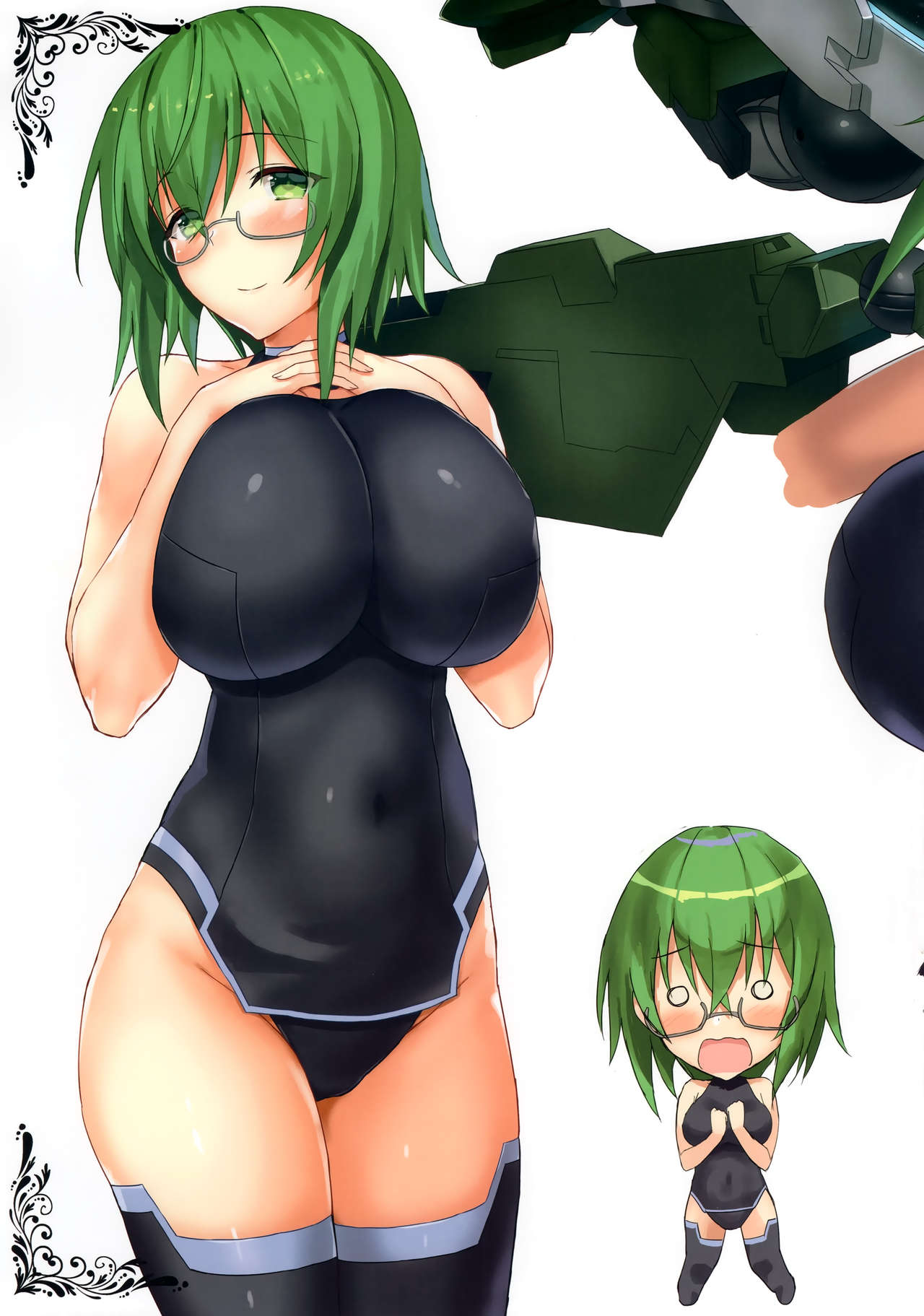 (C96) [Shibayukiya (Shibayuki)]Megane Kyonyuu ga Suki! | Love Girls with Glasses and Huge Breasts!(To LOVE-Ru, IS <Infinite Stratos>, Queen's Blade) [English] [animefan71109] Page 6