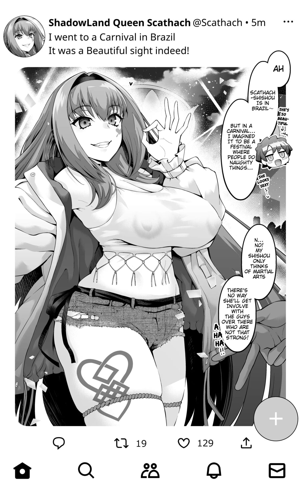 [Ankoman]Scathach Shishou Carnival o Mankitsu suru | Scathach Shishou Had Fun At A Carnival(Fate/Grand Order)  [English] Page 6