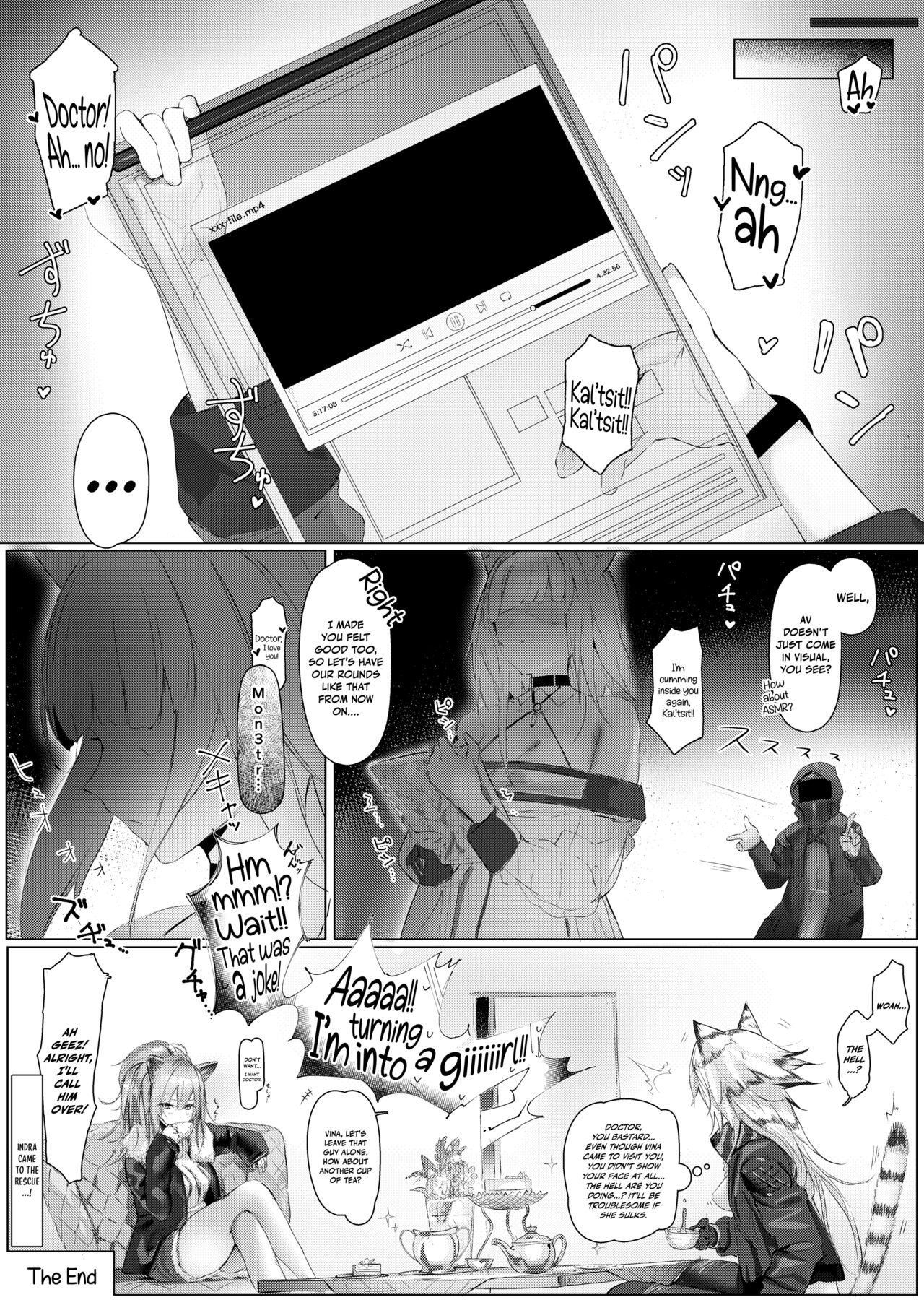 [Neko no Youchuu Kansatsukai (Neko no Youchuu)]Himitsu Shinryou Kiroku | Secret Medical Record(Arknights) [English] [DKKMD Translations] [Digital] Page 14