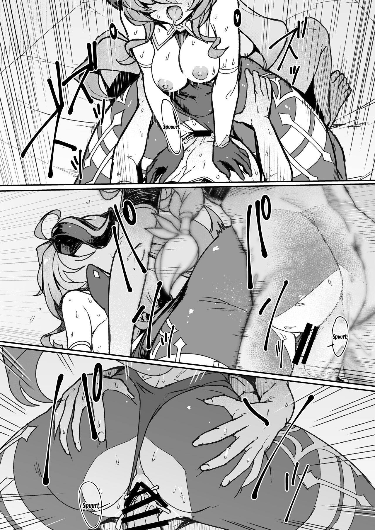 [Jikansa-Kougeki (Tooya Daisuke)]Amai Tsuyu -Sweet dew-(Genshin Impact) [English] {Doujins.com} [Digital] Page 19