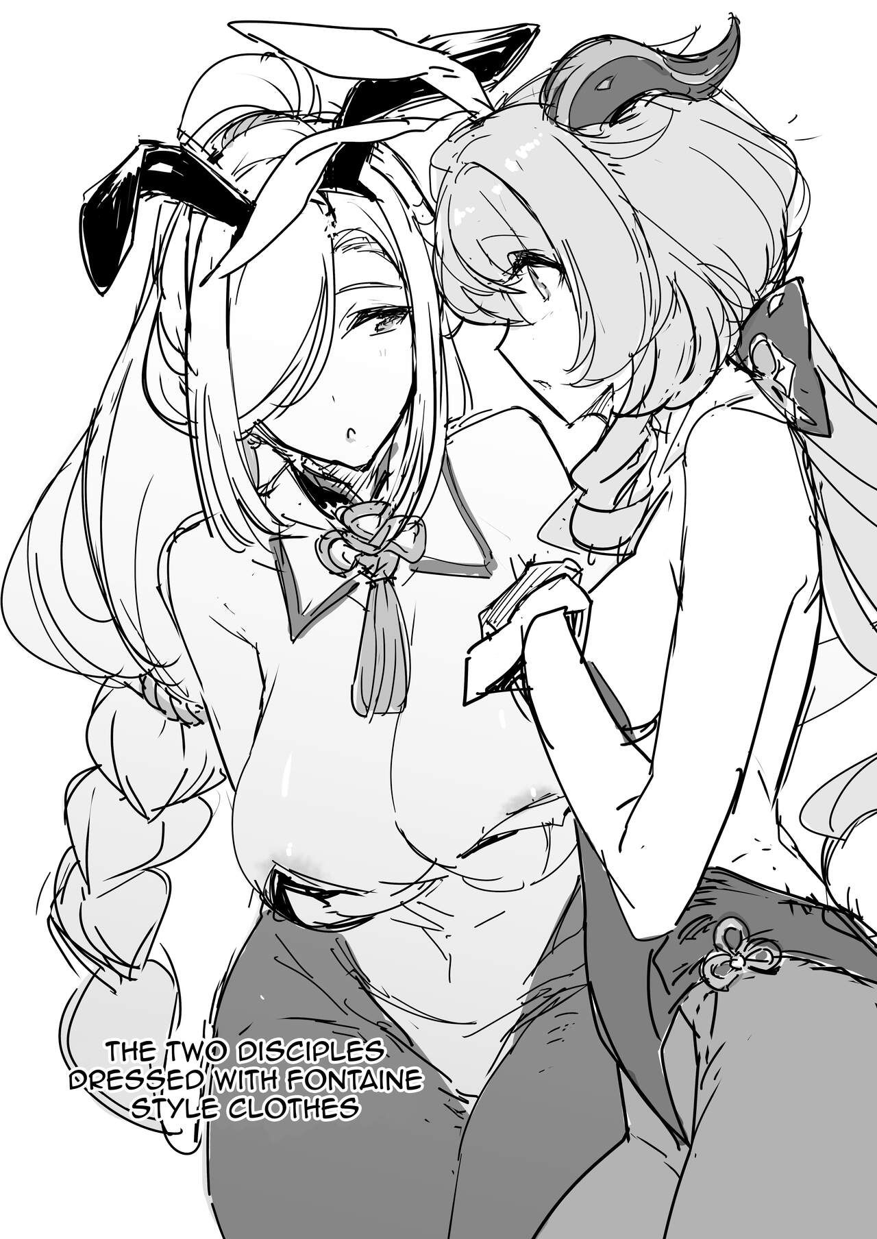 [Jikansa-Kougeki (Tooya Daisuke)]Amai Tsuyu -Sweet dew-(Genshin Impact) [English] {Doujins.com} [Digital] Page 23