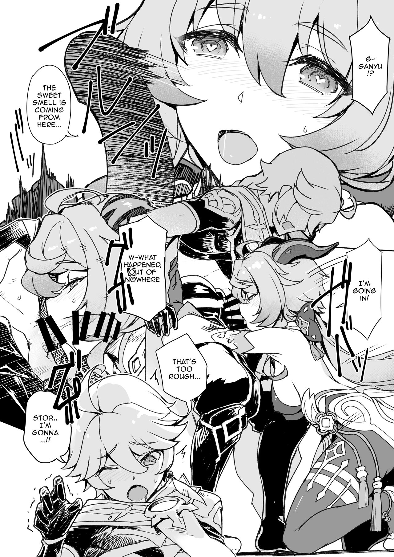 [Jikansa-Kougeki (Tooya Daisuke)]Amai Tsuyu -Sweet dew-(Genshin Impact) [English] {Doujins.com} [Digital] Page 5