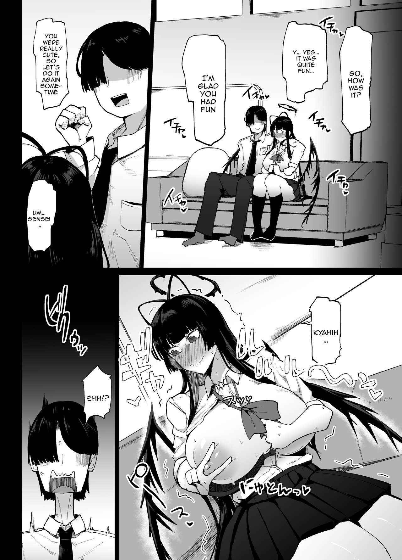 [Initiative (Fujoujoshi)]Tsurugi gyaru o yare!!  | Tsurugi, Be a Gal For Me!!(Blue Archive) [English] {Doujins.com} [Digital] Page 11