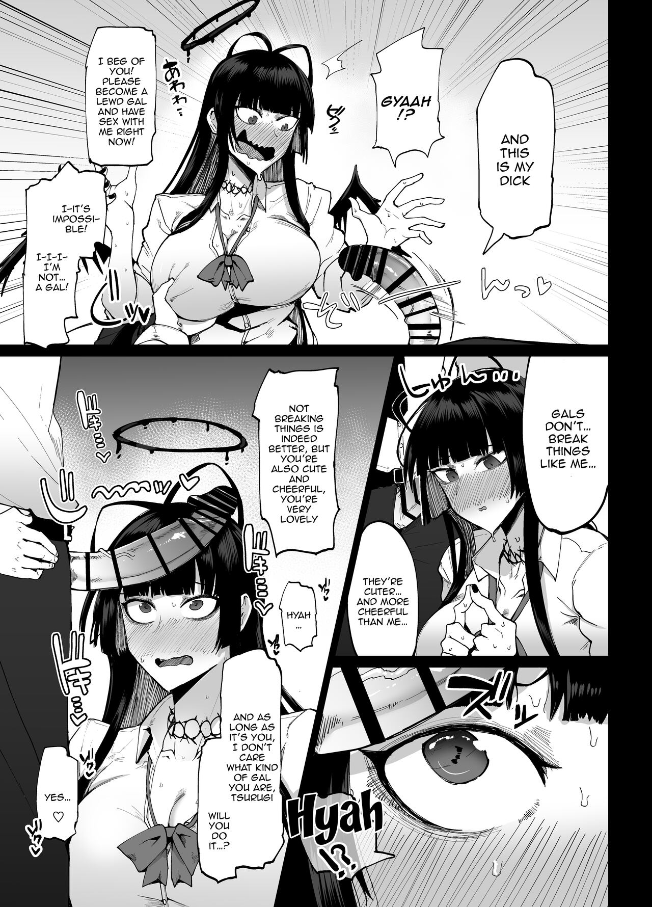 [Initiative (Fujoujoshi)]Tsurugi gyaru o yare!!  | Tsurugi, Be a Gal For Me!!(Blue Archive) [English] {Doujins.com} [Digital] Page 6