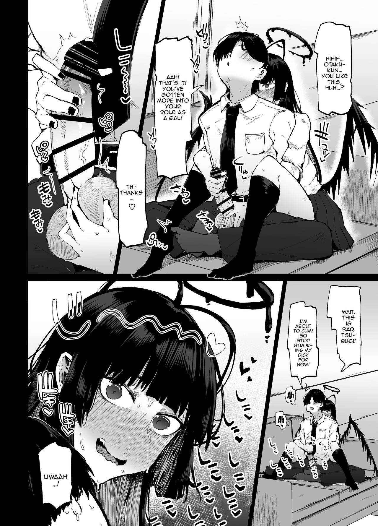 [Initiative (Fujoujoshi)]Tsurugi gyaru o yare!!  | Tsurugi, Be a Gal For Me!!(Blue Archive) [English] {Doujins.com} [Digital] Page 9