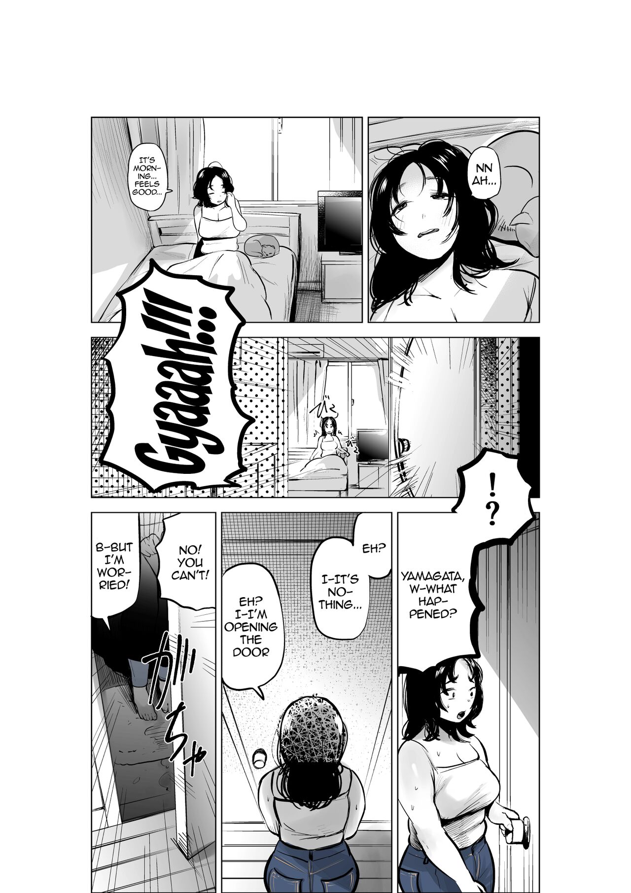 [Fukuhara Takaya]Yamagata-san ni Sao ga Haechatta Hanashi / Story About Yamagata-san Growing a Dick[English] {Doujins.com} Page 8