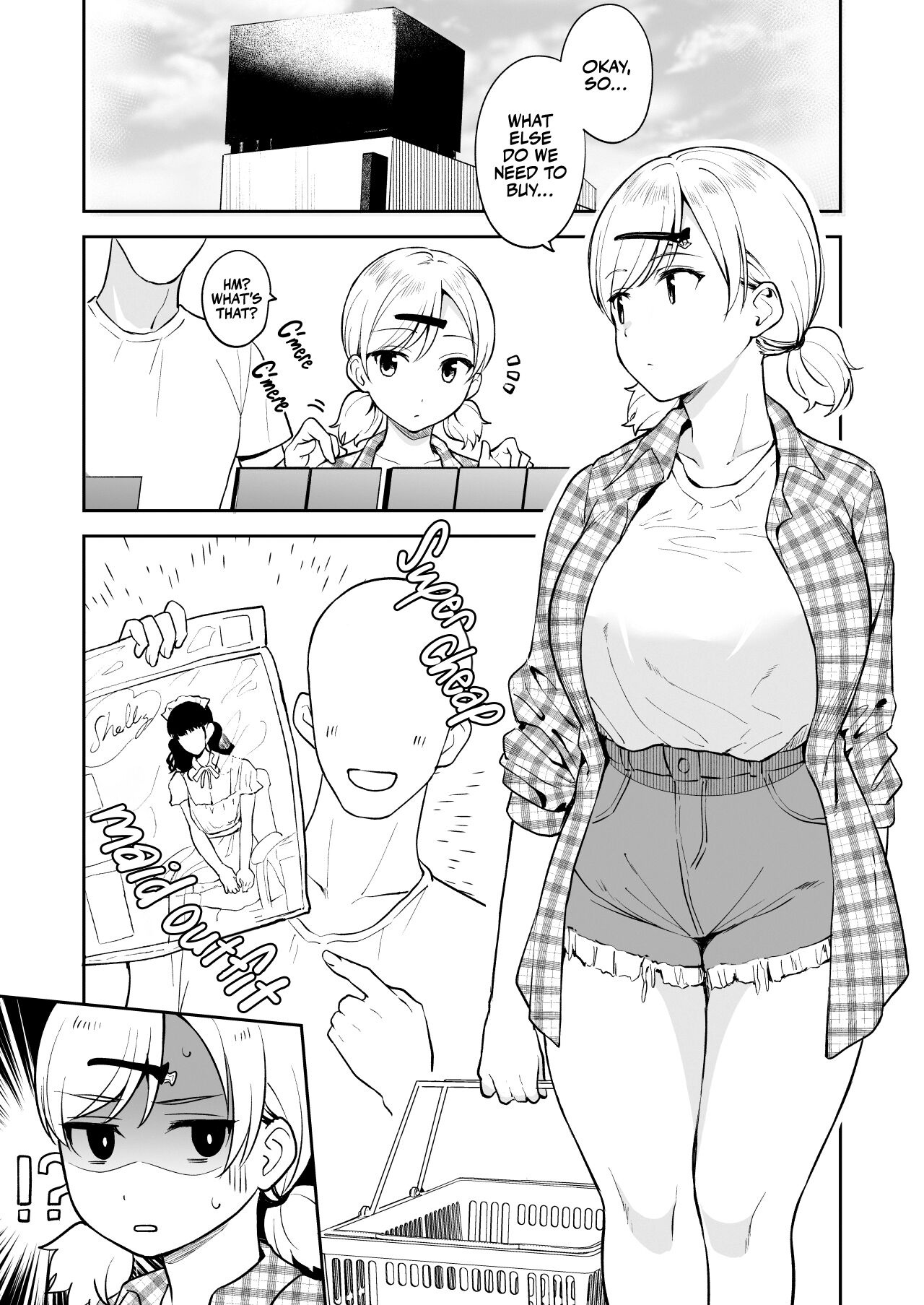 [Yue]Shinyuu no Imouto ni Donki no Maid Fuku o Kisete Cosplay Ecchi | Cosplay Sex with My Best Friend's Little Sister Who's Wearing A Maid Outfit from Donki[English] [korafu] Page 1
