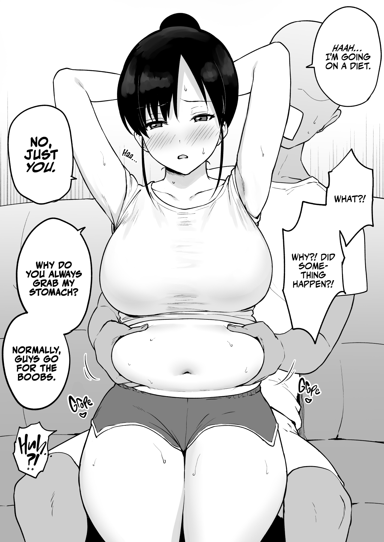 [Yue]Yasetai Kanojo VS Zettai ni Yasete Hoshikunai Kareshi | Girlfriend Who Wants to Lose Weight vs Boyfriend Who Absolutely Doesn’t Want Her To[English] [korafu] Page 2
