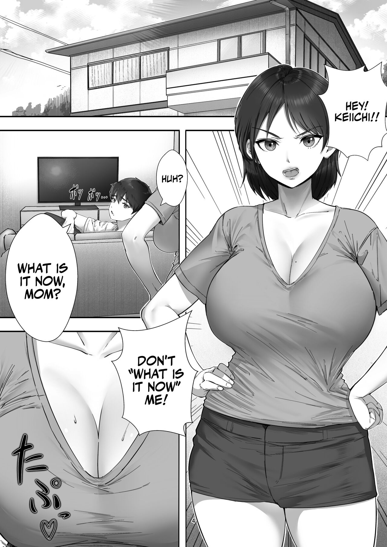 [Tarobaumu]DeliHeal Yondara Gachi no Kaa-chan ga Kita Hanashi. | When I Ordered a Call Girl My Mom Actually Showed Up.[English] [korafu] Page 3