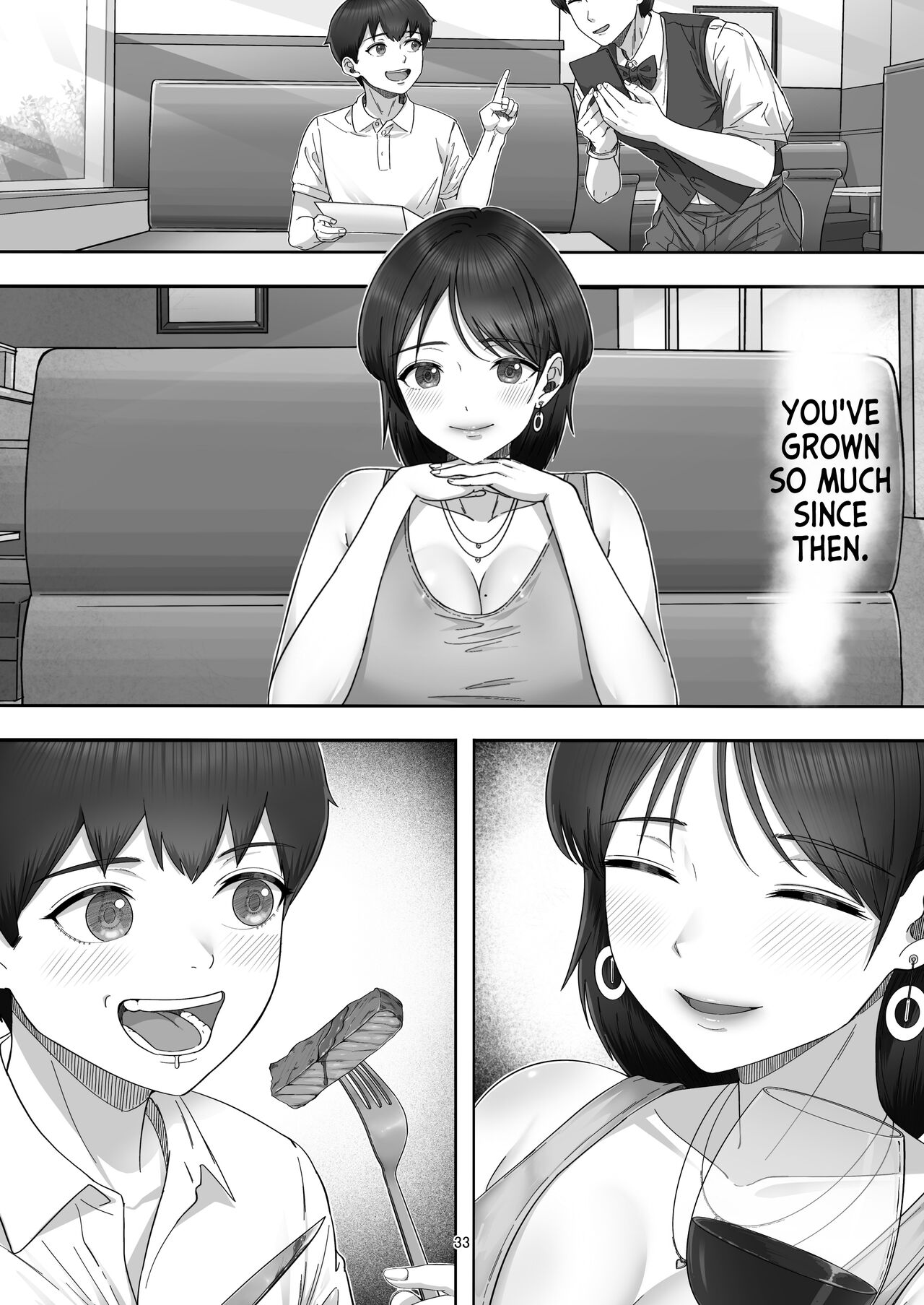 [Tarobaumu]DeliHeal Yondara Gachi no Kaa-chan ga Kita Hanashi. | When I Ordered a Call Girl My Mom Actually Showed Up.[English] [korafu] Page 32