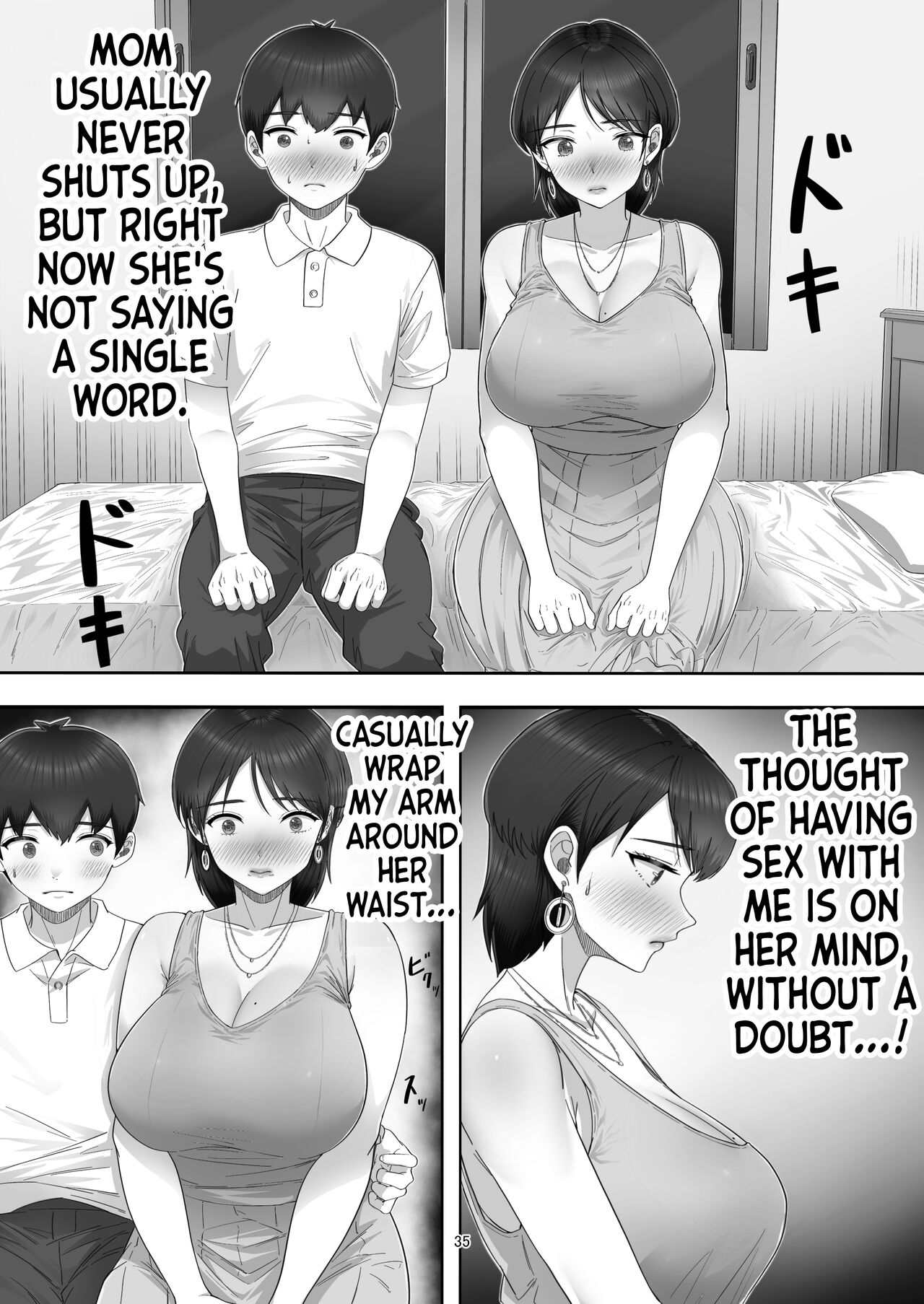 [Tarobaumu]DeliHeal Yondara Gachi no Kaa-chan ga Kita Hanashi. | When I Ordered a Call Girl My Mom Actually Showed Up.[English] [korafu] Page 34