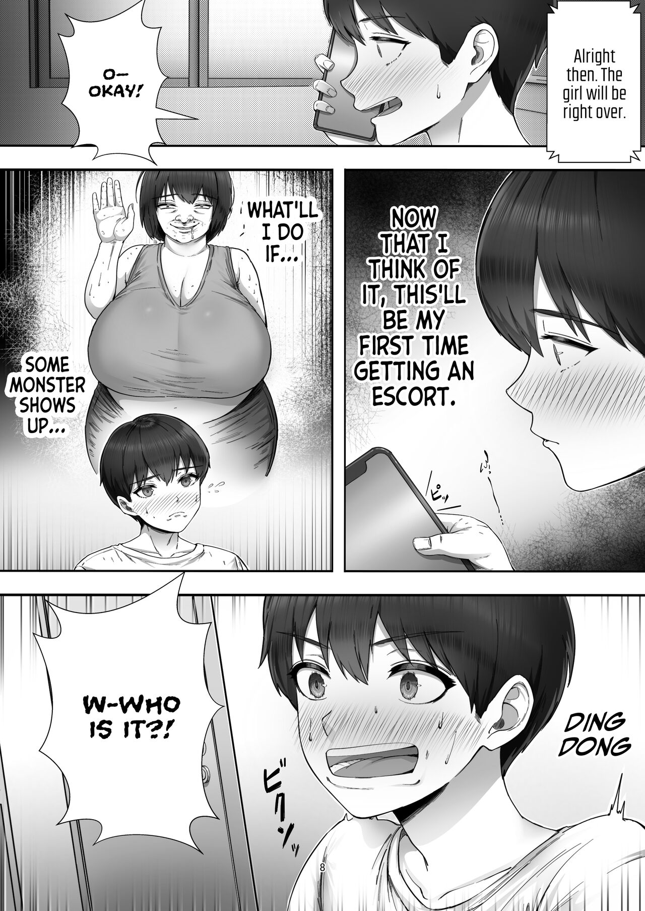 [Tarobaumu]DeliHeal Yondara Gachi no Kaa-chan ga Kita Hanashi. | When I Ordered a Call Girl My Mom Actually Showed Up.[English] [korafu] Page 7
