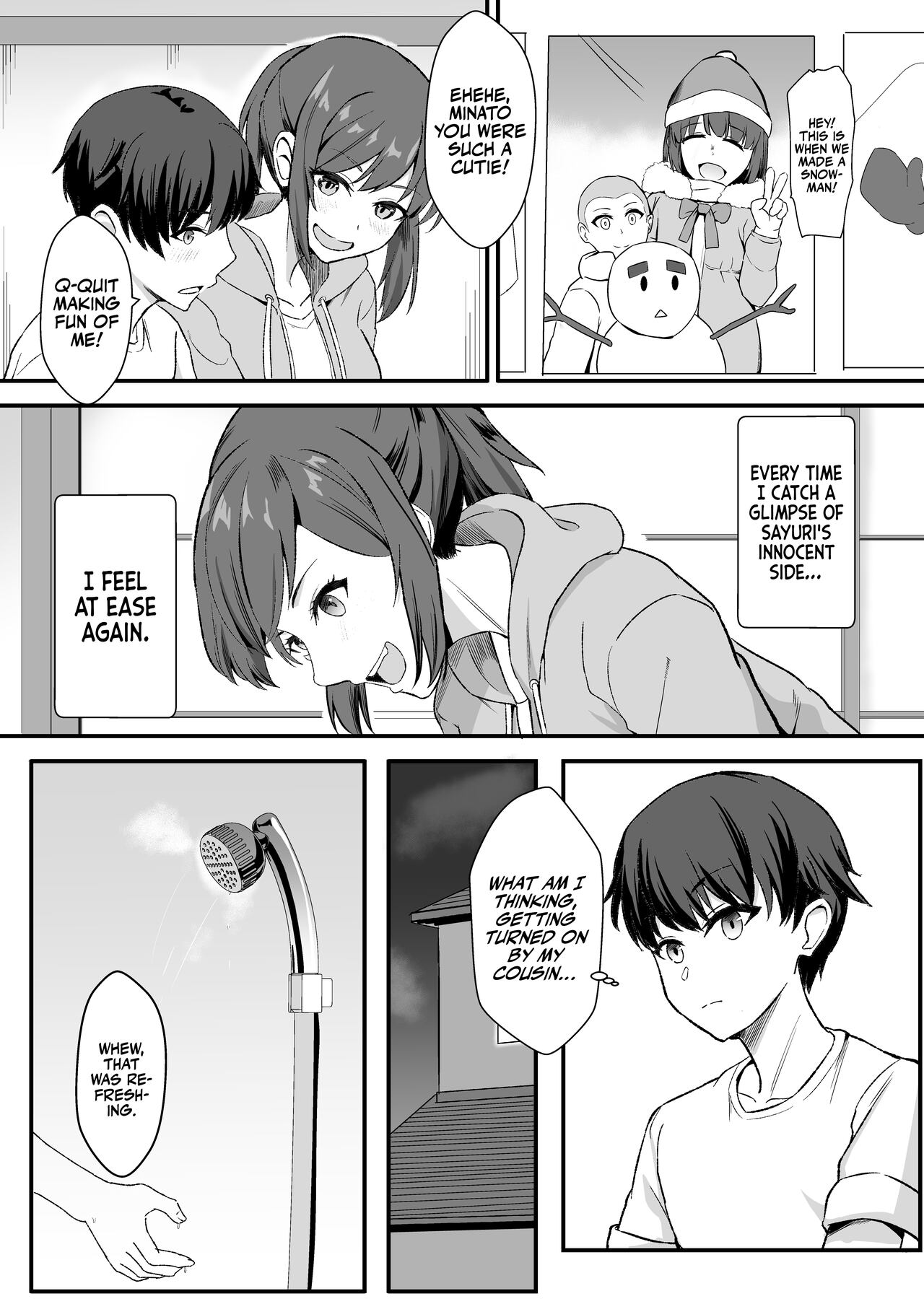 [Home Wrecker (Shinyashiki)]Inaka no Kussai Onee-chan | My Smelly Cousin from the Countryside[English] [korafu] [Digital] Page 10