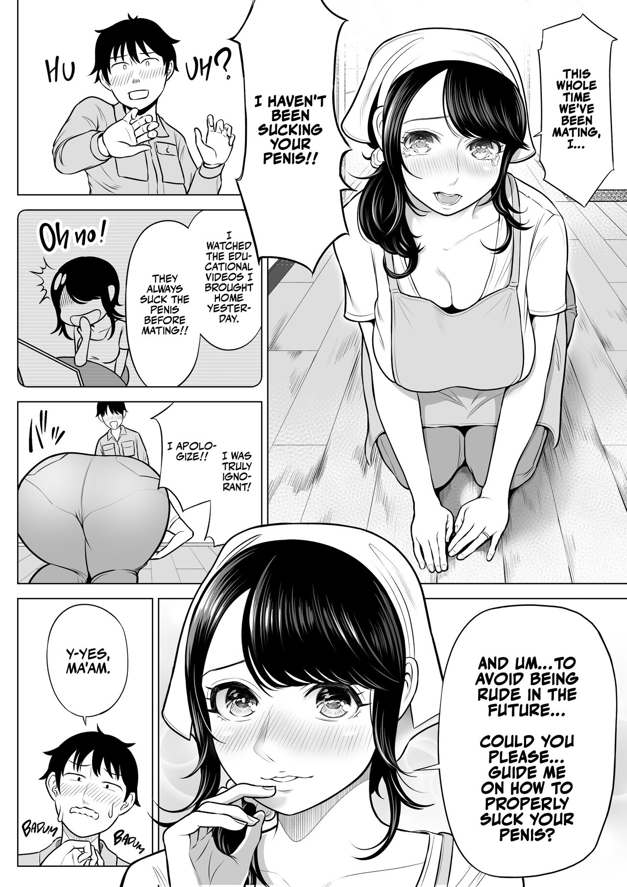 [Date Roku]Ore ga Dairi Tanetsuke Suru Koto ni Natta Hitozuma Tachibana Shizuka-san wa Nannimo Shiranai! | Shizuka Tachibana, the Housewife Who Collects My Sperm Donations, Doesn’t Know a Damn Thing!![English] [korafu] Page 42