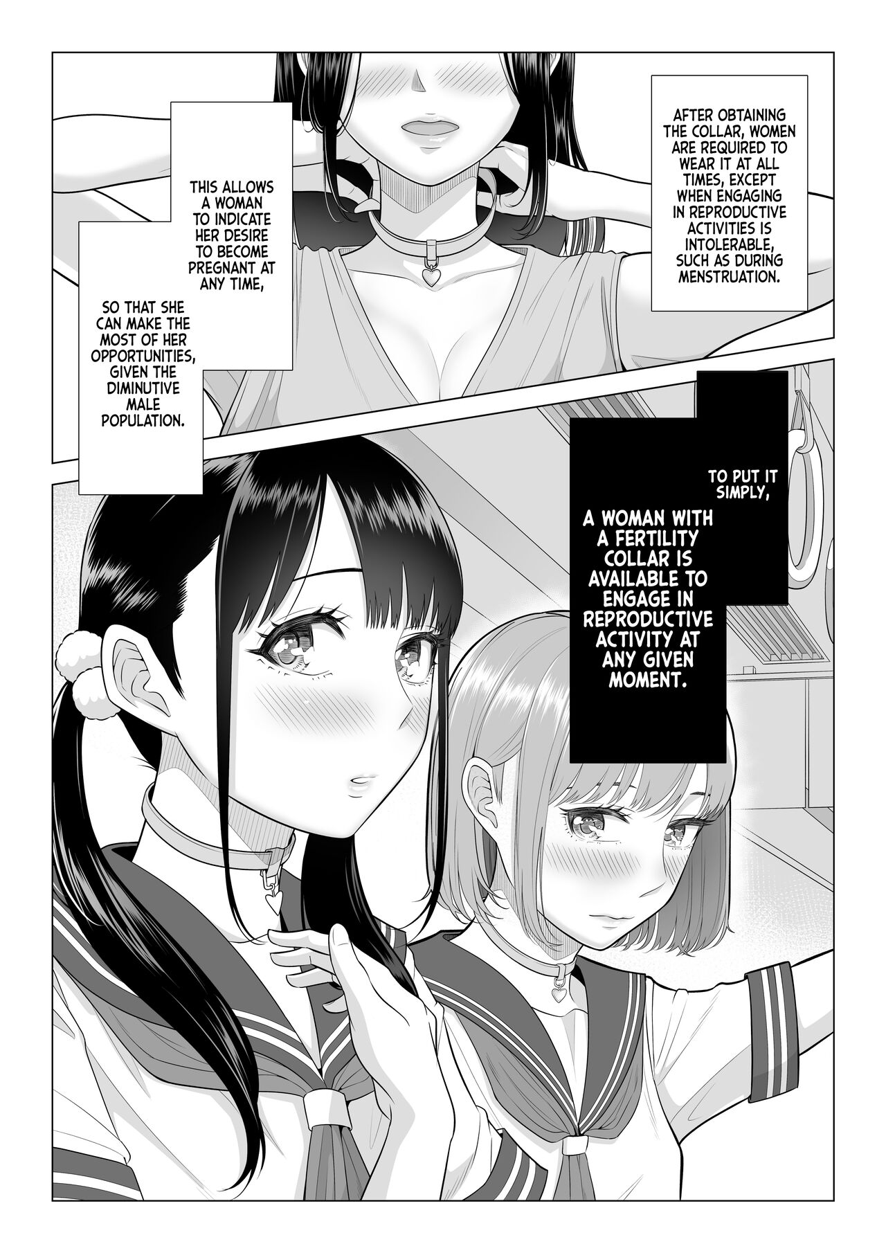 [Date Roku]Dansei ga Kyokutan ni Sukunai Kono Sekai de wa, Seishi wa Kichou na Shigen desu. | In a World Where Men Are Scarce, Sperm Is a Precious Resource.[English] [korafu] Page 10