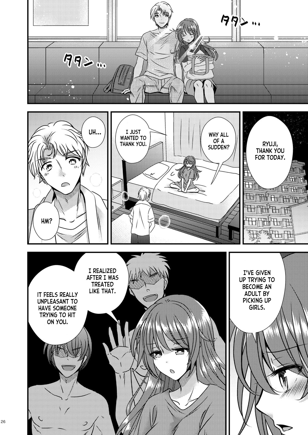 [Story Circle (Seto Kouhei, Matsuzono)]TS Boshi Techou[English] [desudesu] Page 24