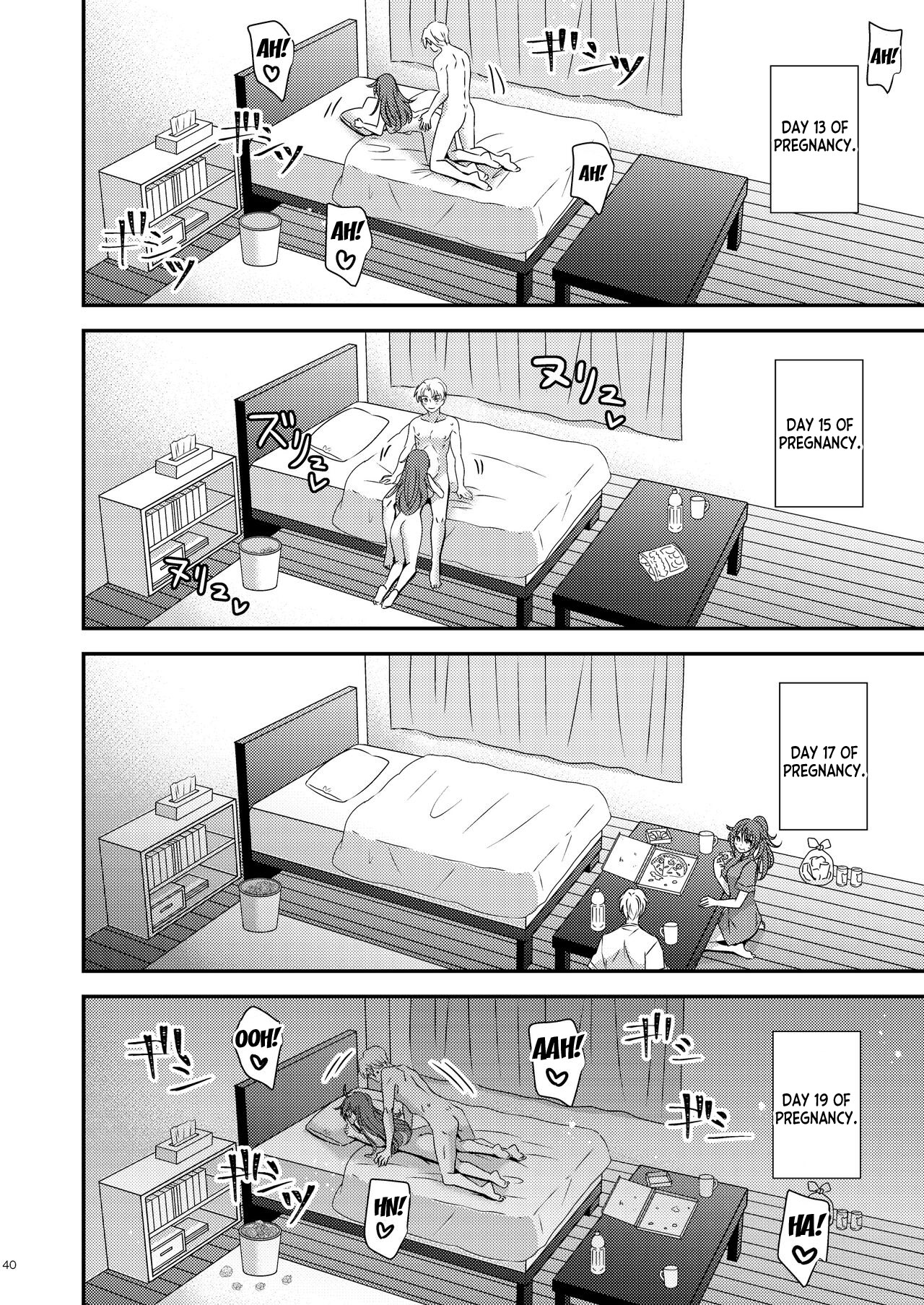 [Story Circle (Seto Kouhei, Matsuzono)]TS Boshi Techou[English] [desudesu] Page 38