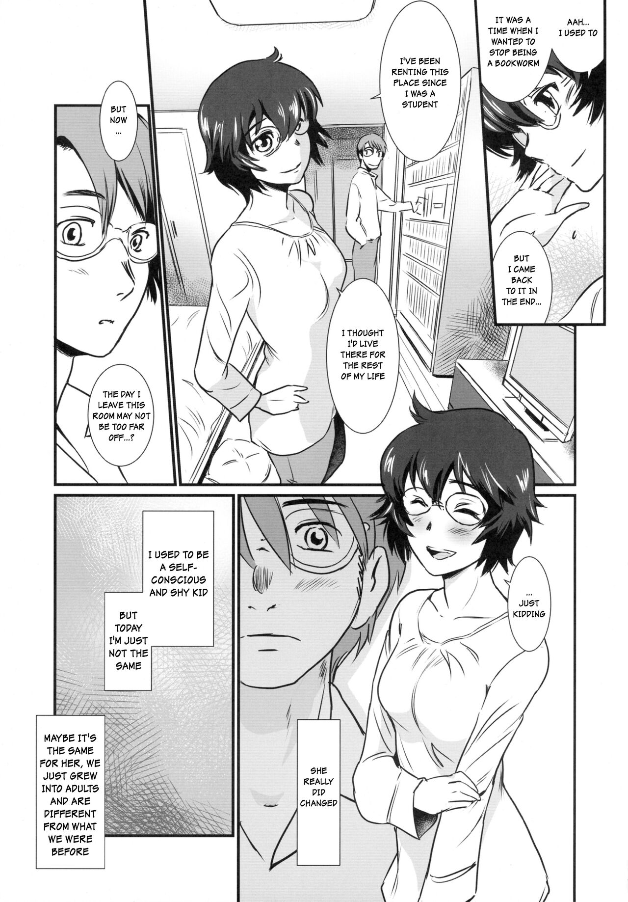 (C88) [MASHIRA-DOU (Mashiraga Aki)]Story of the 'N' Situation - Situation#3 Mukashi no Otoko[English] Page 13