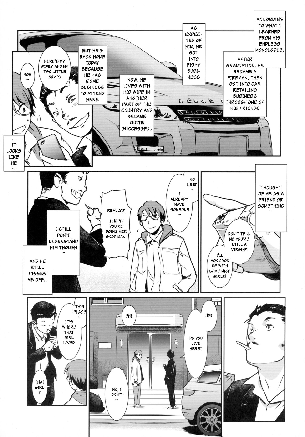 (C88) [MASHIRA-DOU (Mashiraga Aki)]Story of the 'N' Situation - Situation#3 Mukashi no Otoko[English] Page 17