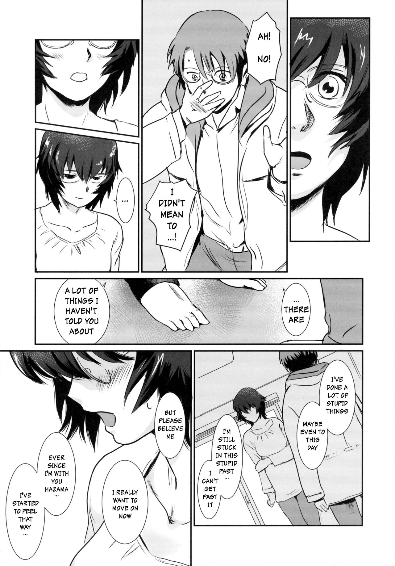 (C88) [MASHIRA-DOU (Mashiraga Aki)]Story of the 'N' Situation - Situation#3 Mukashi no Otoko[English] Page 33