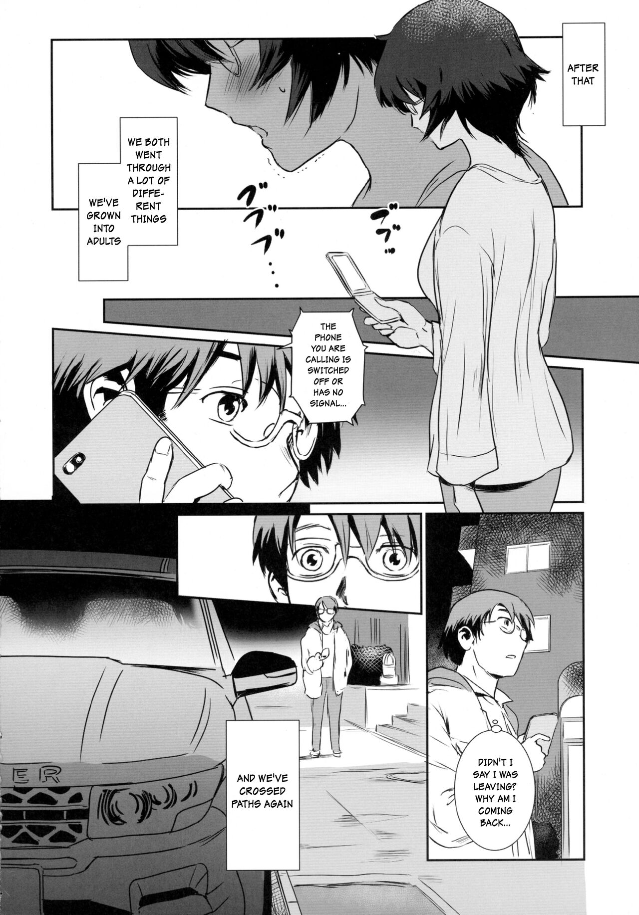 (C88) [MASHIRA-DOU (Mashiraga Aki)]Story of the 'N' Situation - Situation#3 Mukashi no Otoko[English] Page 36