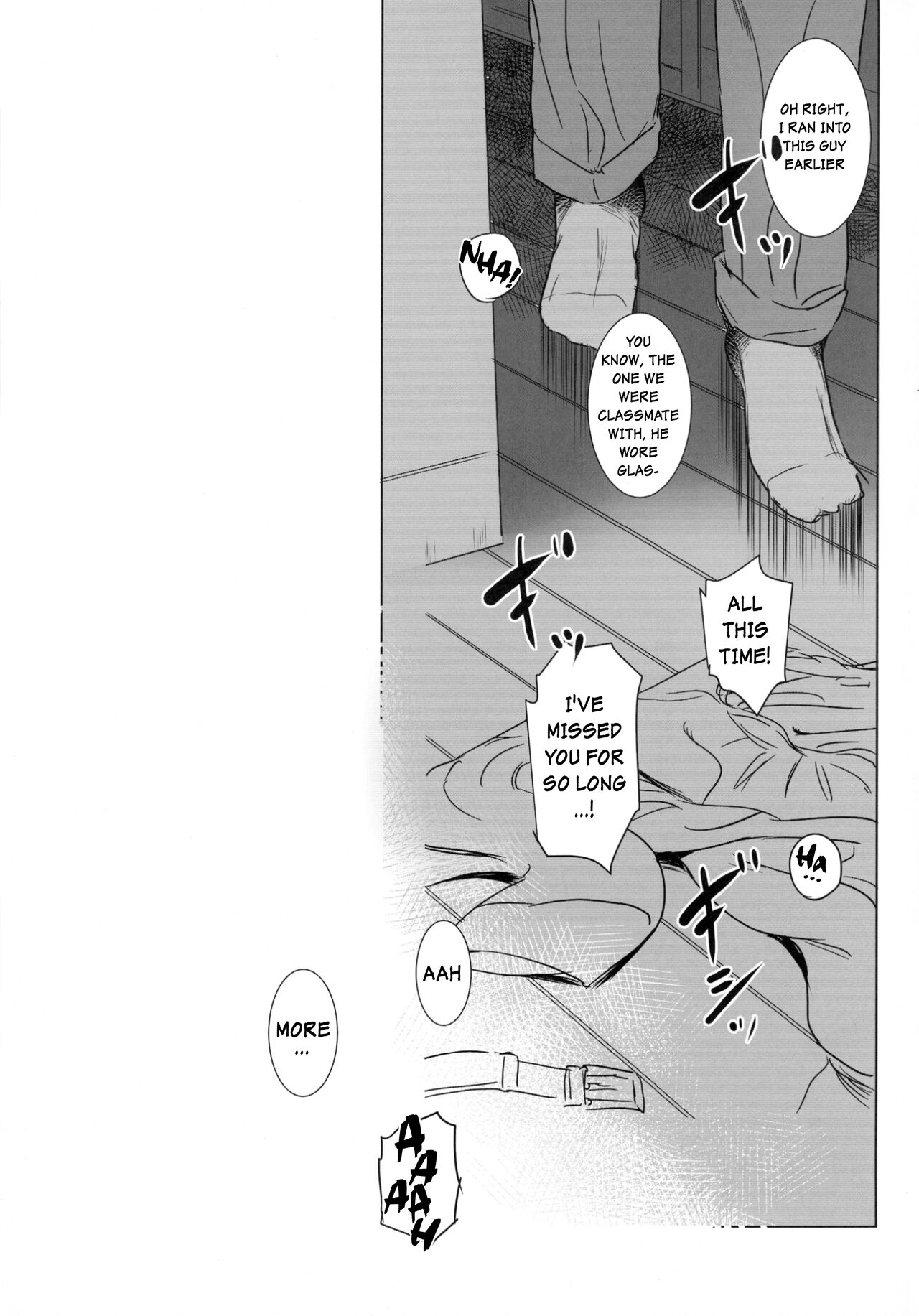 (C88) [MASHIRA-DOU (Mashiraga Aki)]Story of the 'N' Situation - Situation#3 Mukashi no Otoko[English] Page 39