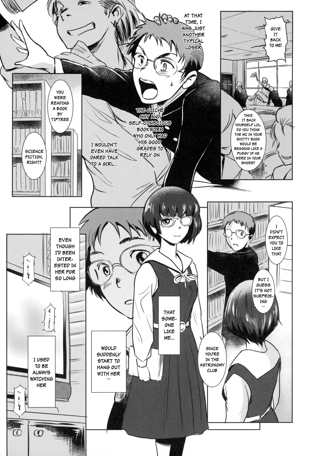 (C88) [MASHIRA-DOU (Mashiraga Aki)]Story of the 'N' Situation - Situation#3 Mukashi no Otoko[English] Page 7