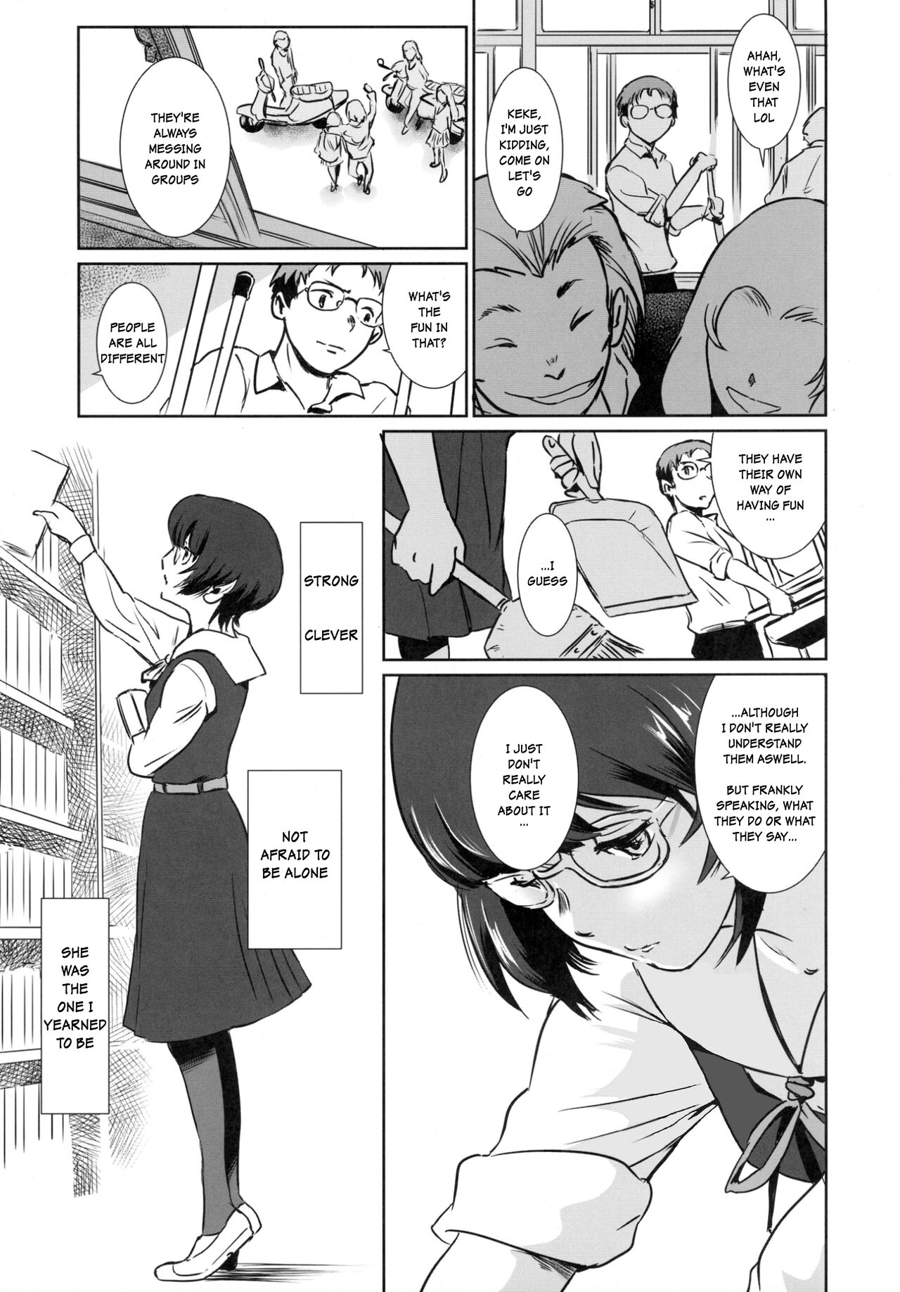 (C88) [MASHIRA-DOU (Mashiraga Aki)]Story of the 'N' Situation - Situation#3 Mukashi no Otoko[English] Page 9