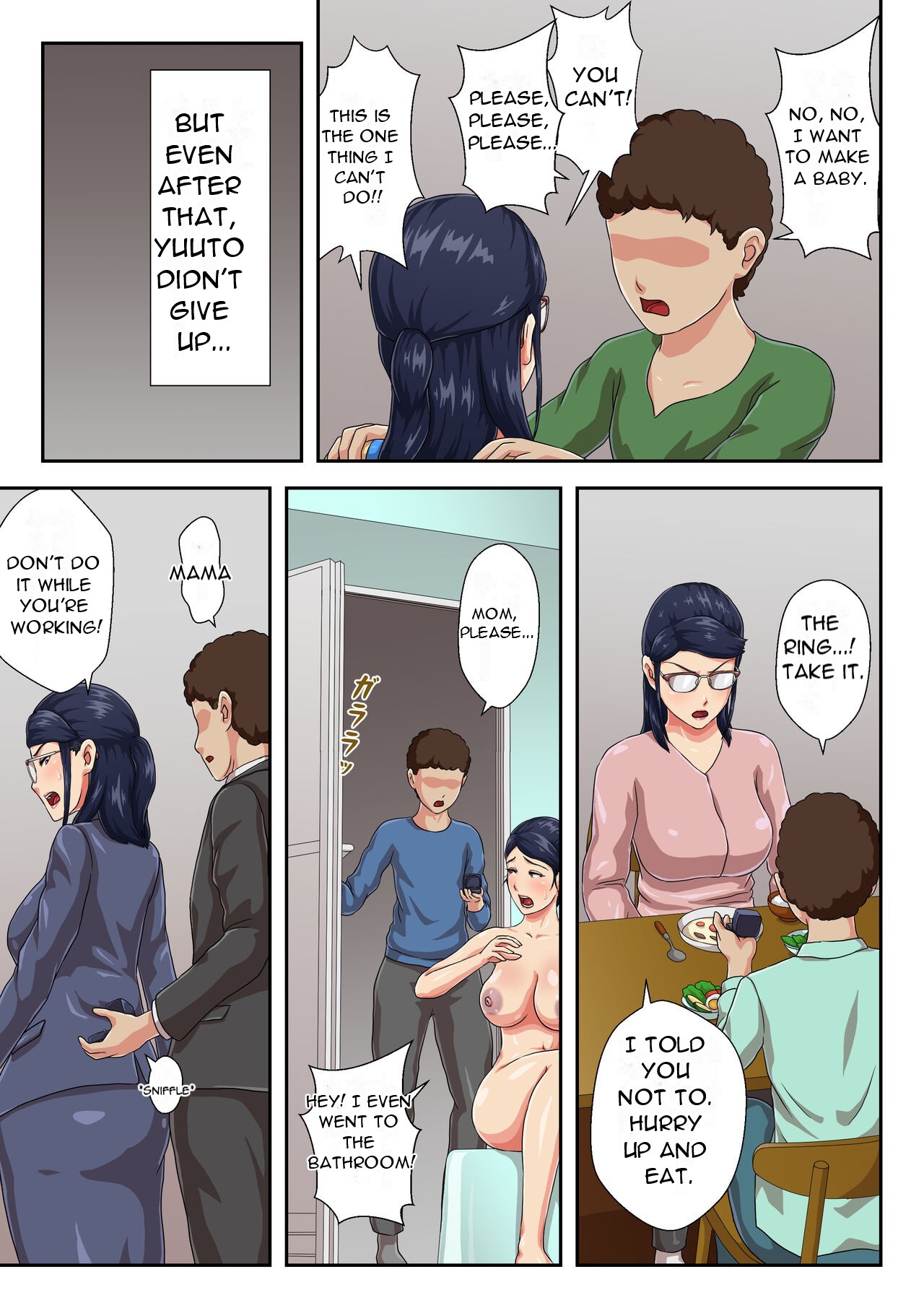 [Kumo no Ito]Zoku Onnajoushi wa Ikiwakareta Haha[English] [DarklordMTLs] Page 16