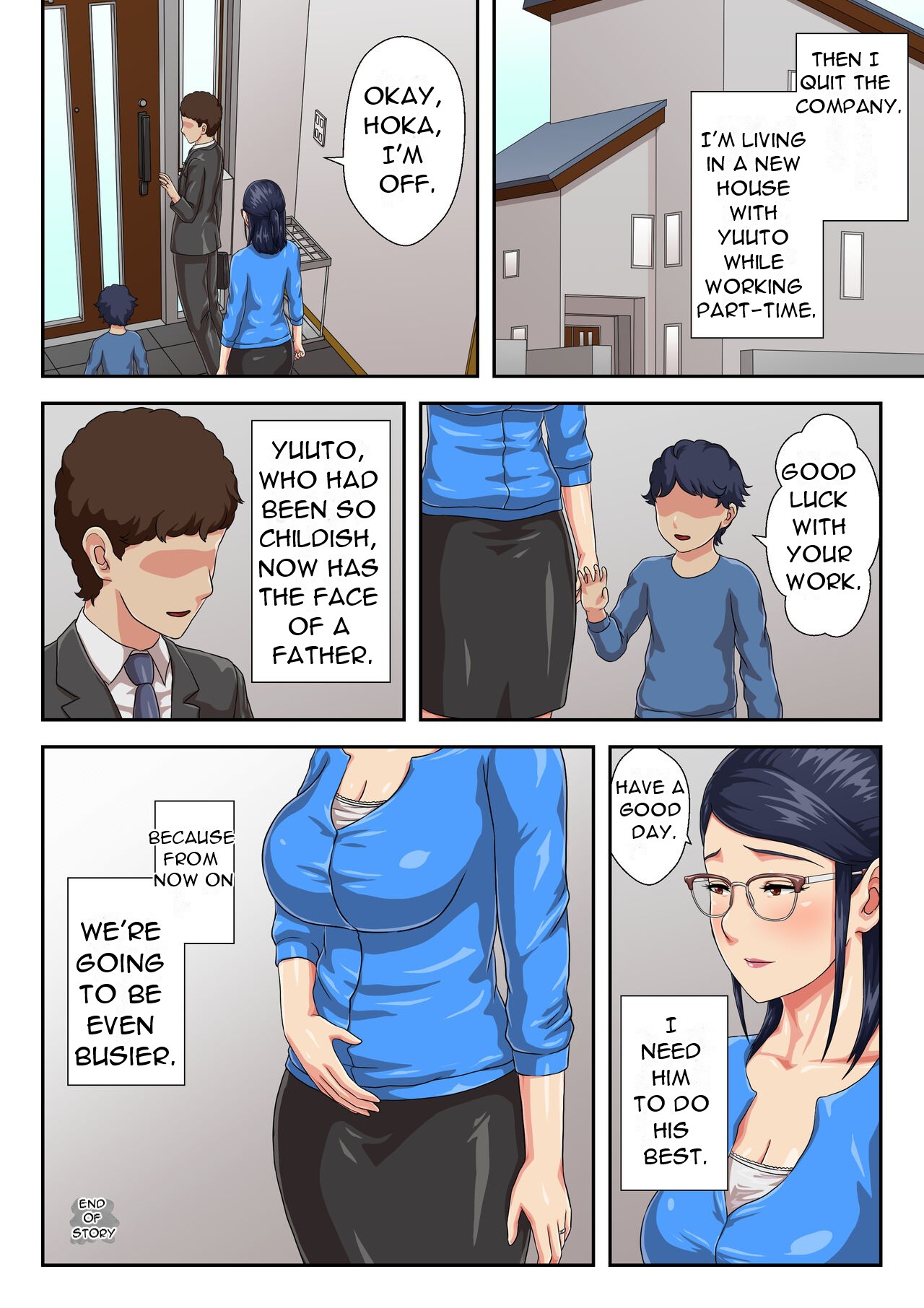 [Kumo no Ito]Zoku Onnajoushi wa Ikiwakareta Haha[English] [DarklordMTLs] Page 51