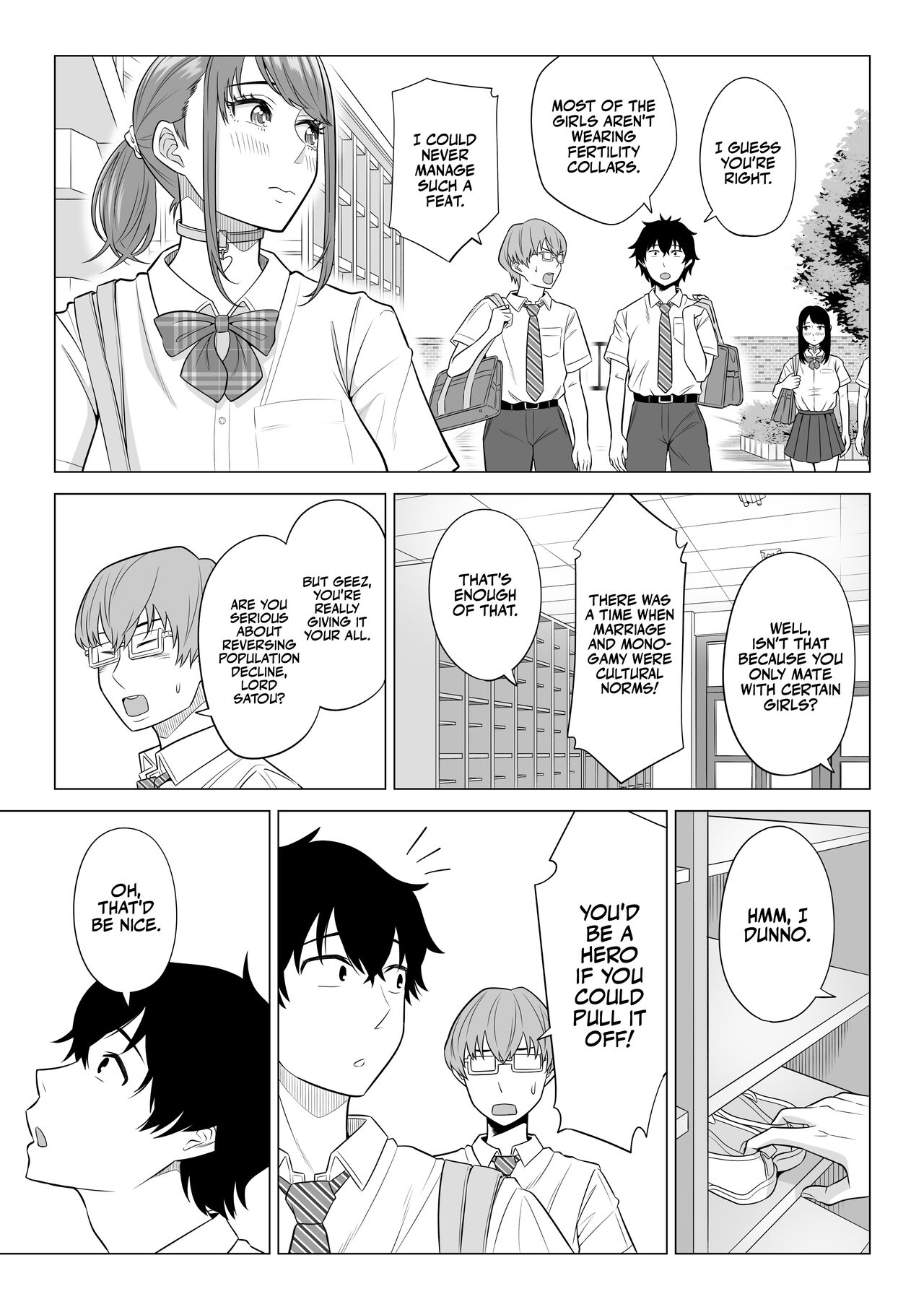 [Date Roku]Dansei ga Kyokutan ni Sukunai Kono Sekai de wa, Seishi wa Kichou na Shigen desu. | In a World Where Men Are Scarce, Sperm Is a Precious Resource.[English] [korafu] Page 75