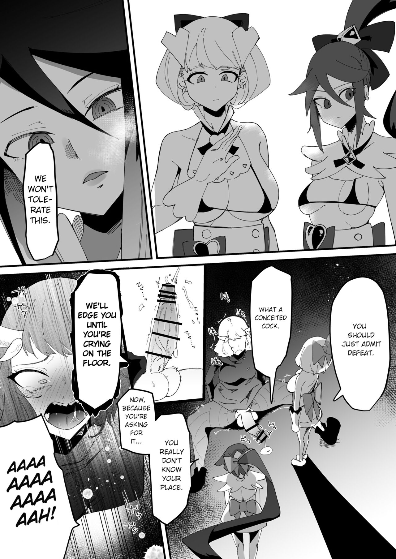 [Tsutsumorien (Tsutsumori)]Saikyou Mazoku wa Kuso Zako Dame Maso Chinpo[English] Page 32