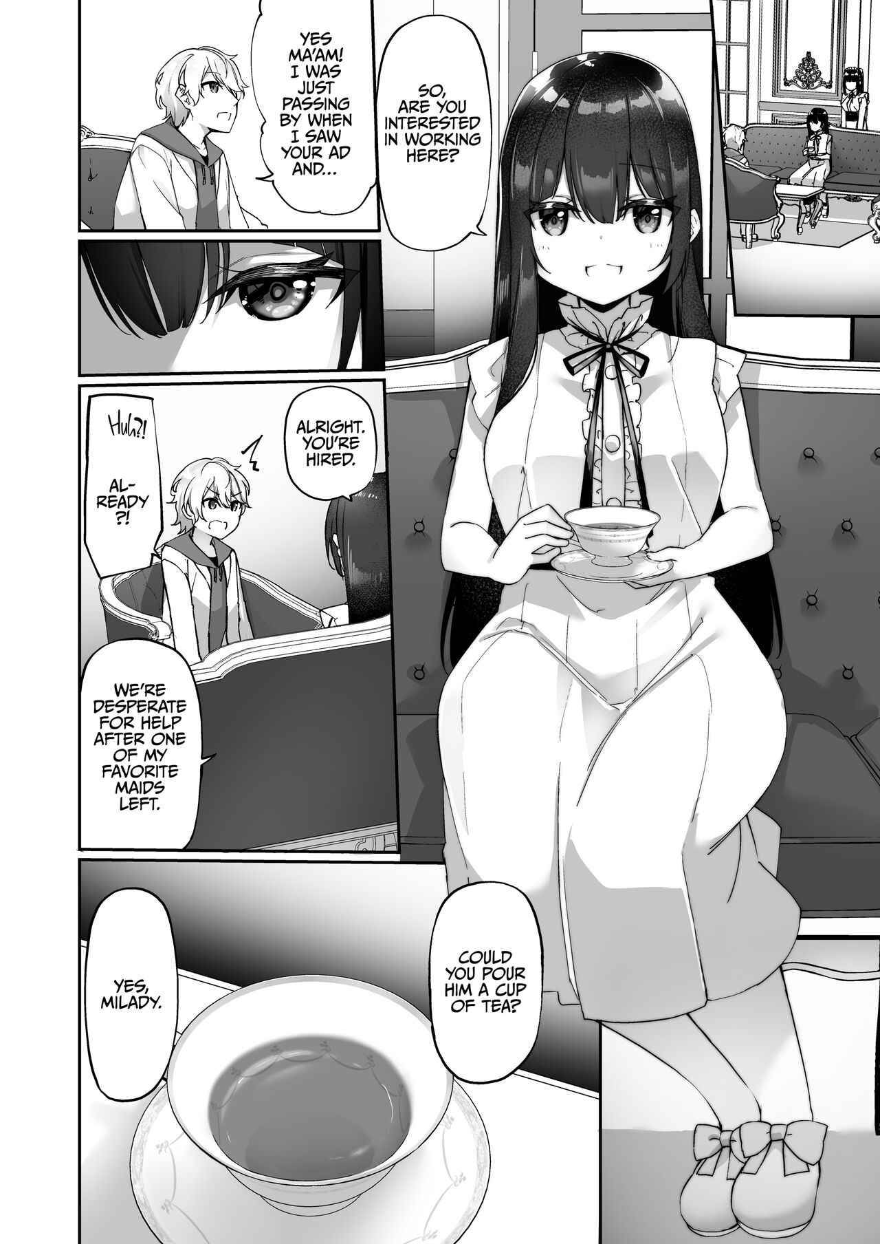 [Amulai Sweets Factory (Kanmuri)]I Turned Into a Sexual Relief Maid[English] {2d-market.com} [Decensored] [Digital] Page 3