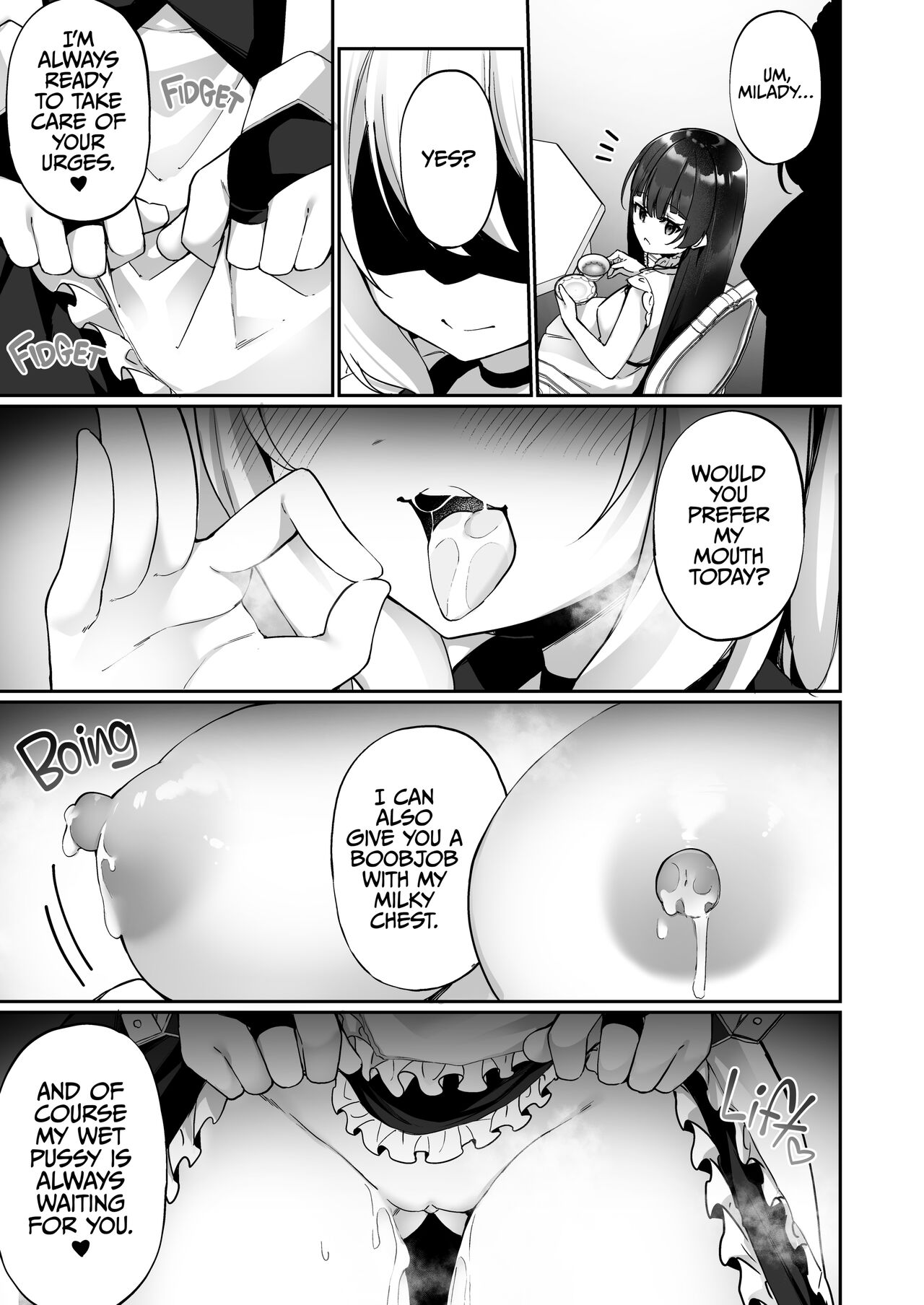 [Amulai Sweets Factory (Kanmuri)]I Turned Into a Sexual Relief Maid[English] {2d-market.com} [Decensored] [Digital] Page 32