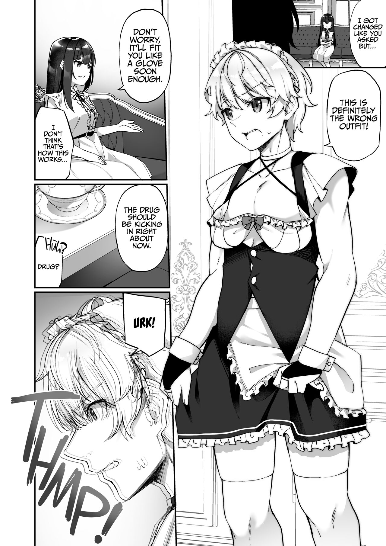 [Amulai Sweets Factory (Kanmuri)]I Turned Into a Sexual Relief Maid[English] {2d-market.com} [Decensored] [Digital] Page 5