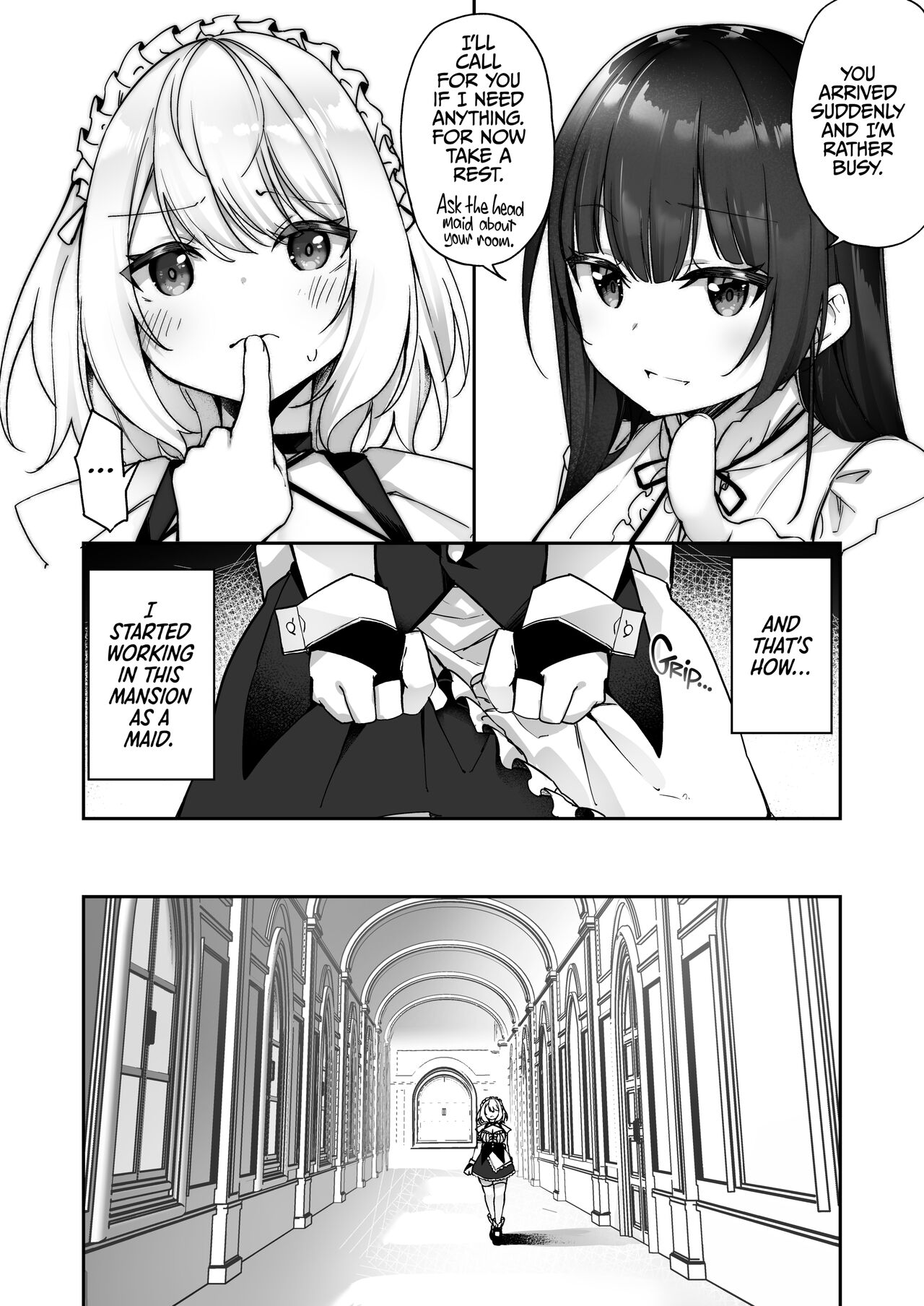 [Amulai Sweets Factory (Kanmuri)]I Turned Into a Sexual Relief Maid[English] {2d-market.com} [Decensored] [Digital] Page 9