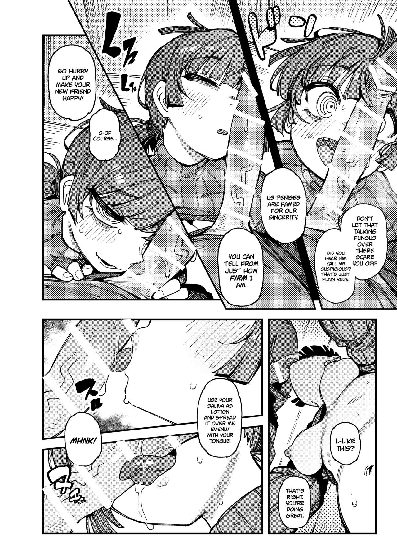 [Hoshoku Shoujo (Karasu Chan)]Ie ga Shike Sugite Haete Kita Genkaku Yuuhatsu Kinoko wo Gosyoku Shite Hatsujyou Shita Ato no Are ya Kore[English] [Digital] Page 16