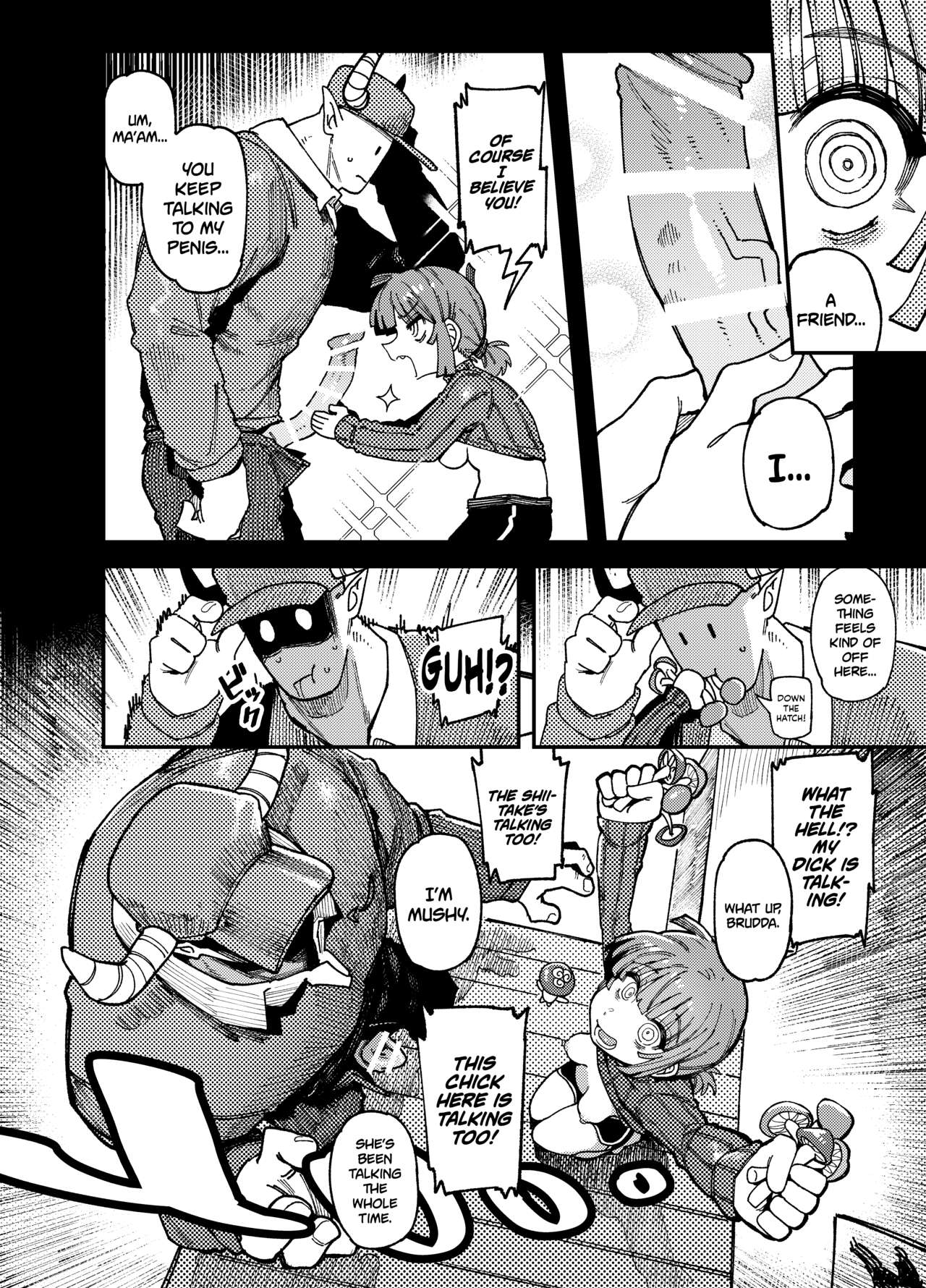 [Hoshoku Shoujo (Karasu Chan)]Ie ga Shike Sugite Haete Kita Genkaku Yuuhatsu Kinoko wo Gosyoku Shite Hatsujyou Shita Ato no Are ya Kore[English] [Digital] Page 18